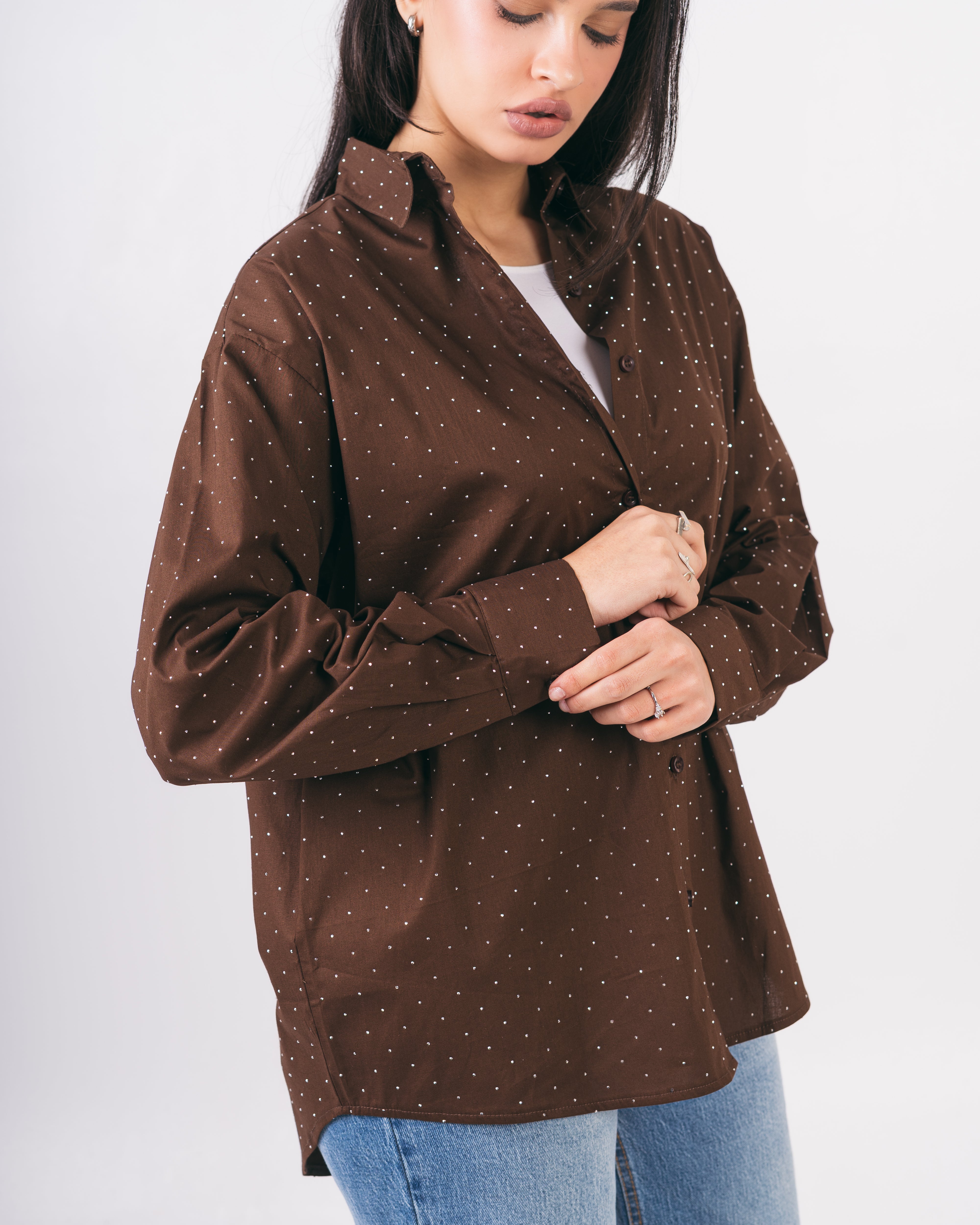 Long Shirt - With Shiny Beads