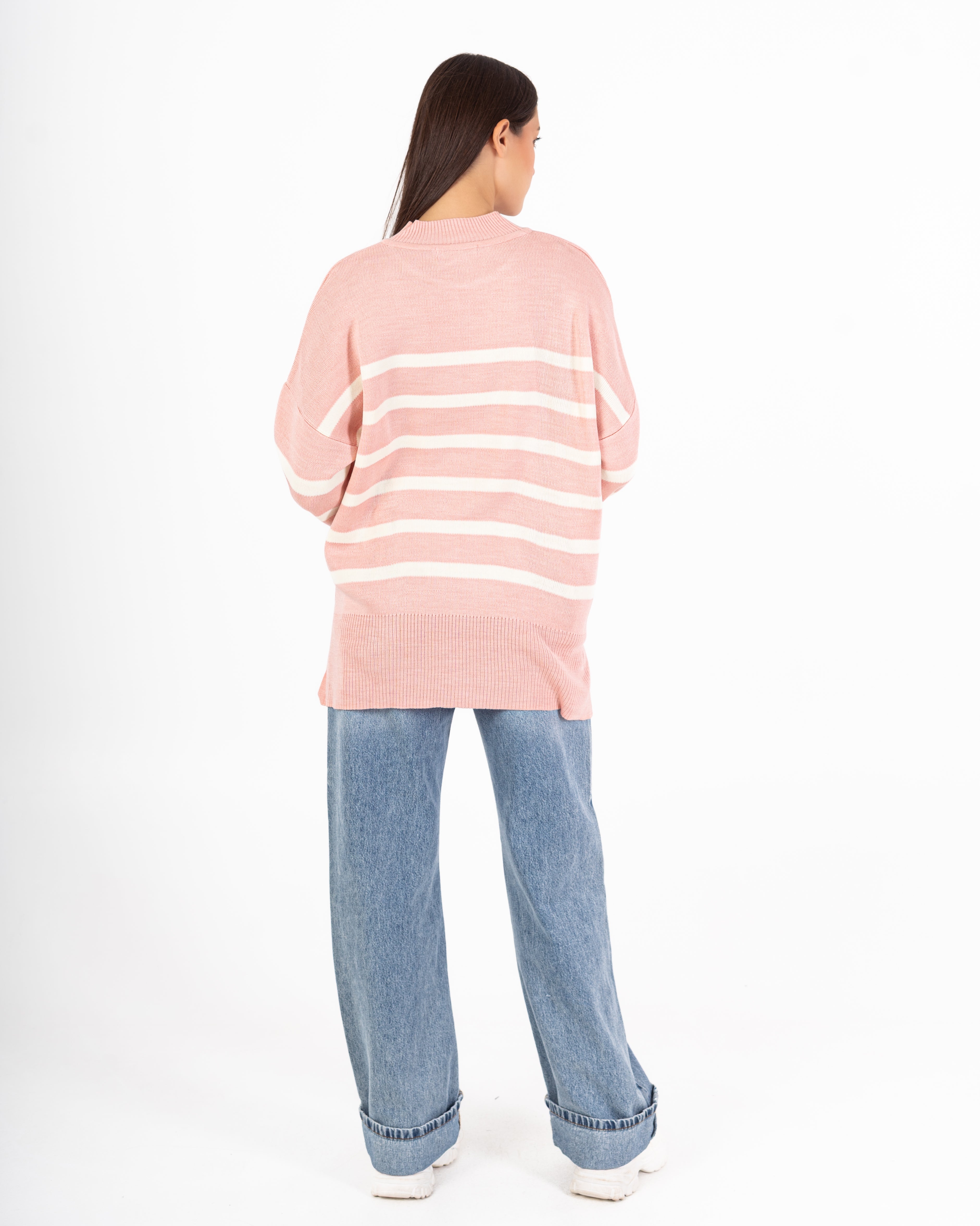 Knitwear Pullover – Oversized (Horizontal Stripes)