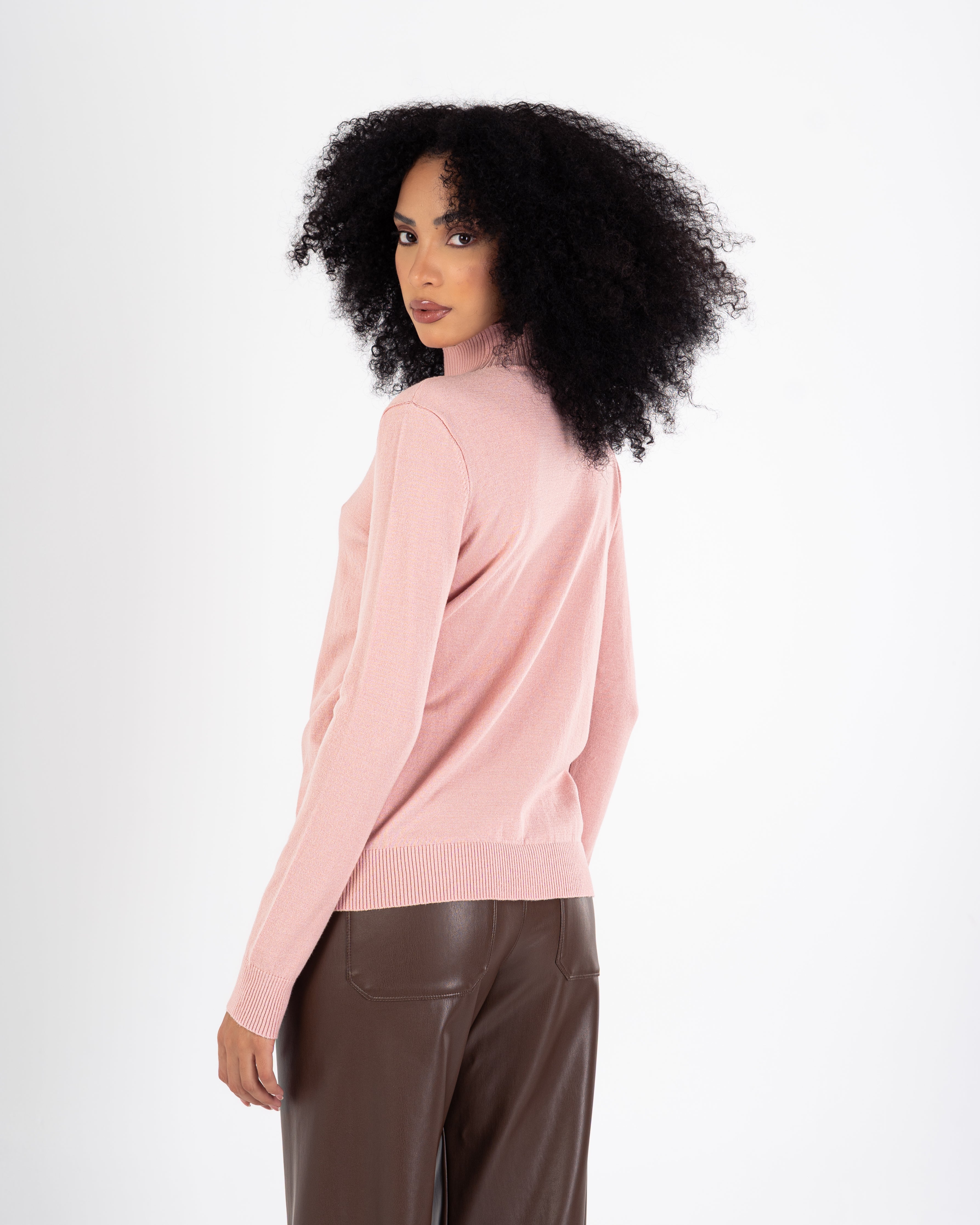 Basic Top – Plain Colors (Half Neck)