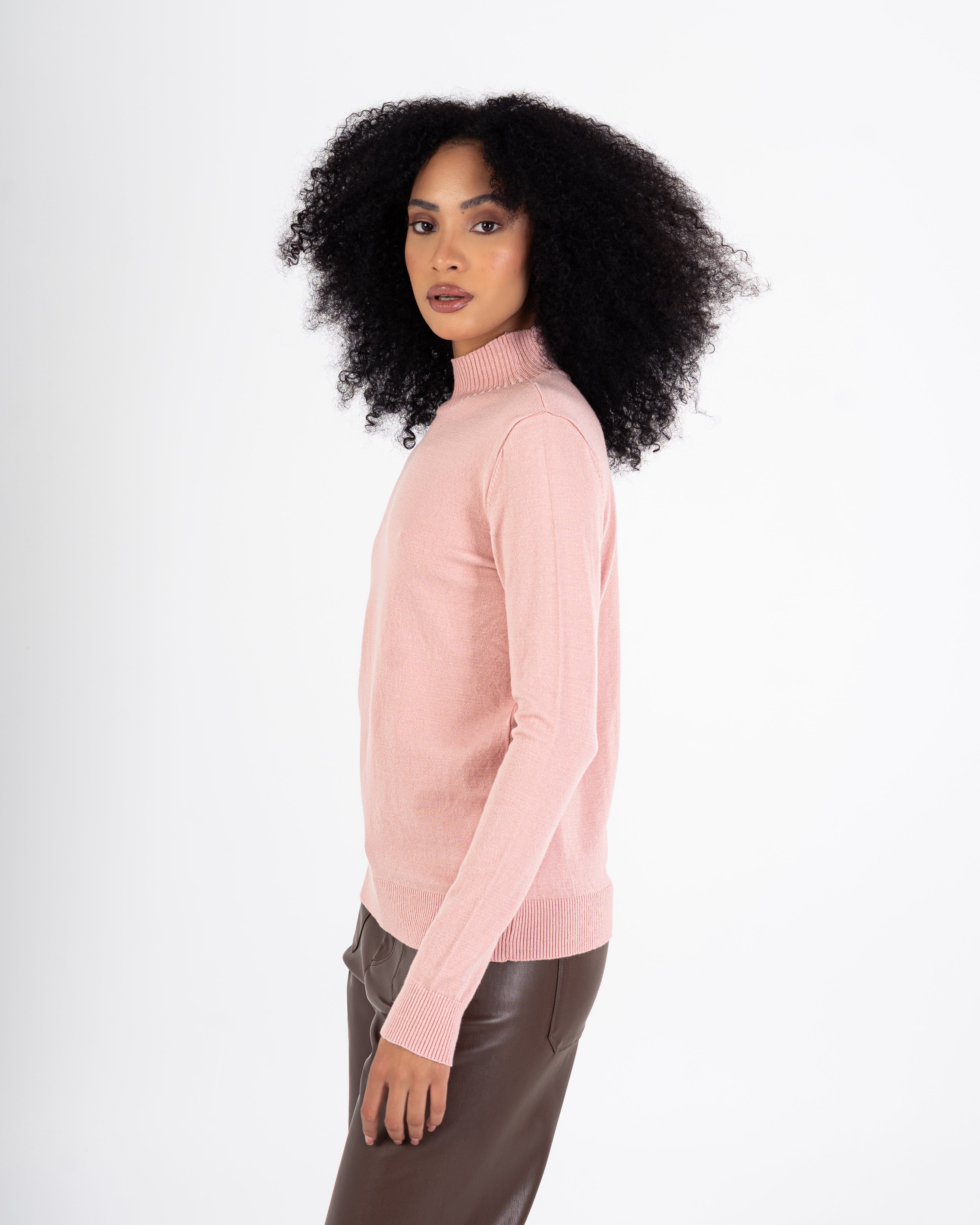 Basic Top – Plain Colors (Half Neck)