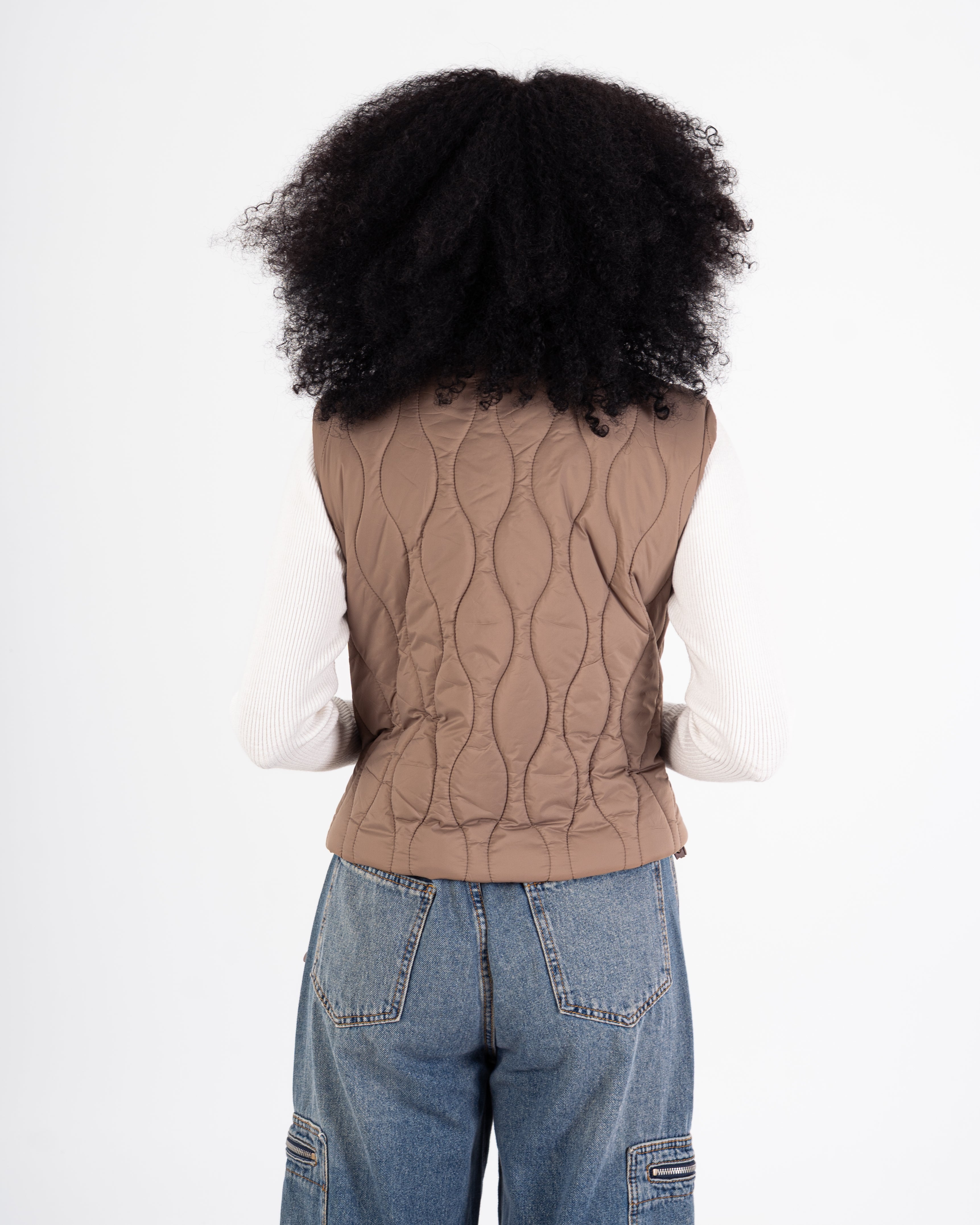 Sleeveless Vest – Plain (With Zipper)