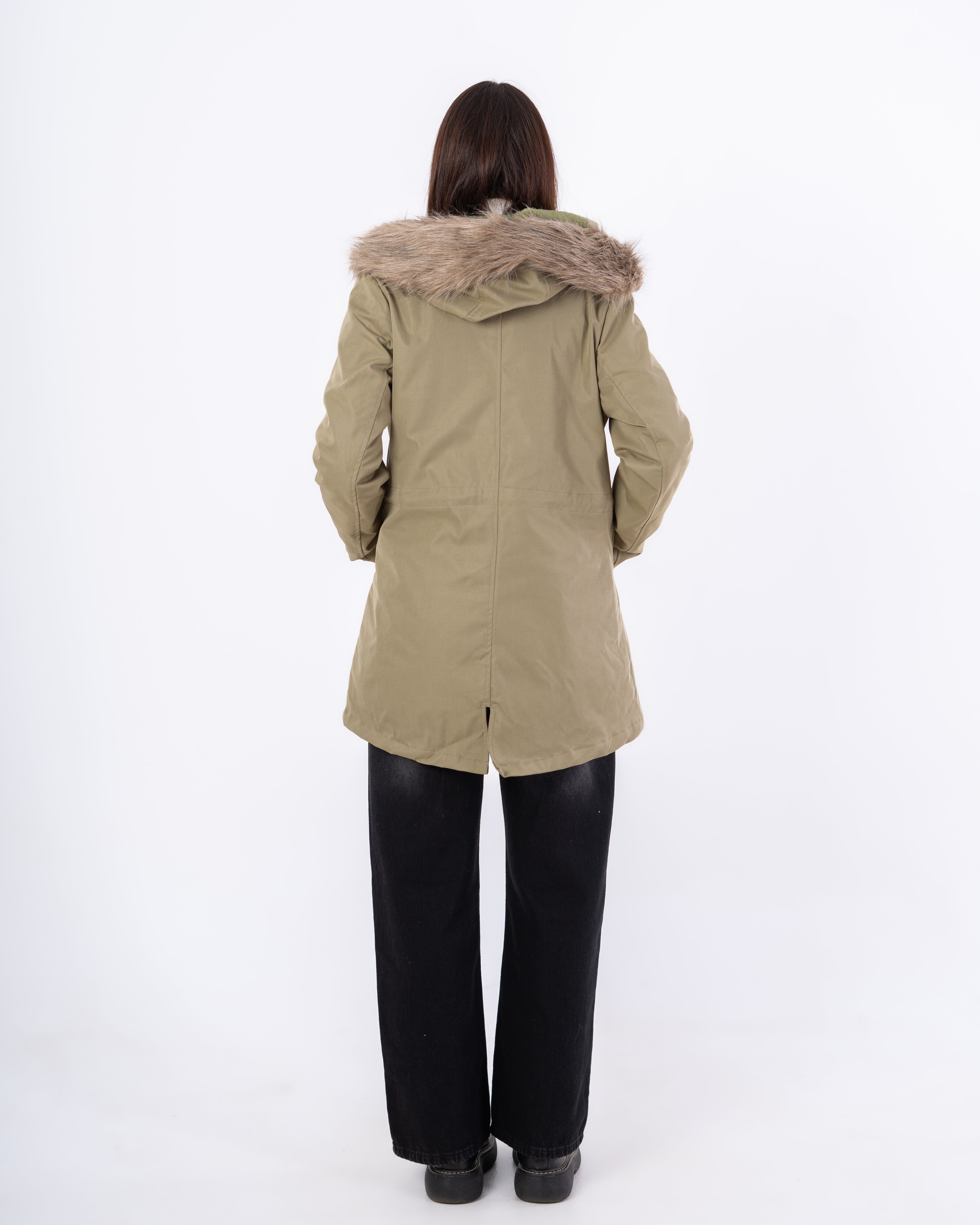 Gabardine Jacket - (Zipper + Capsule Buttons)