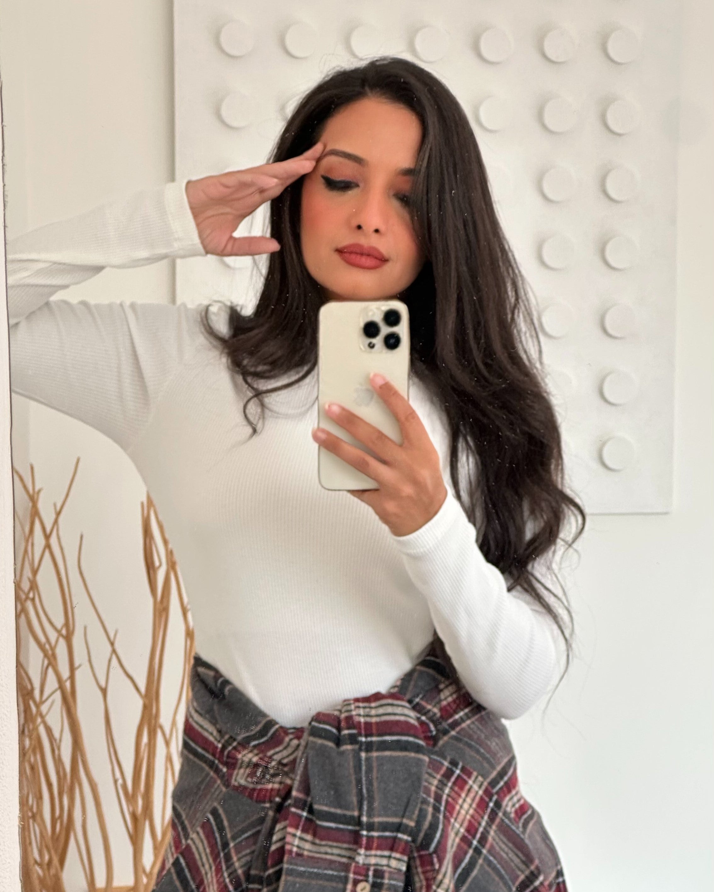 Basic Top – Plain (Light Ribbed Sleeves)