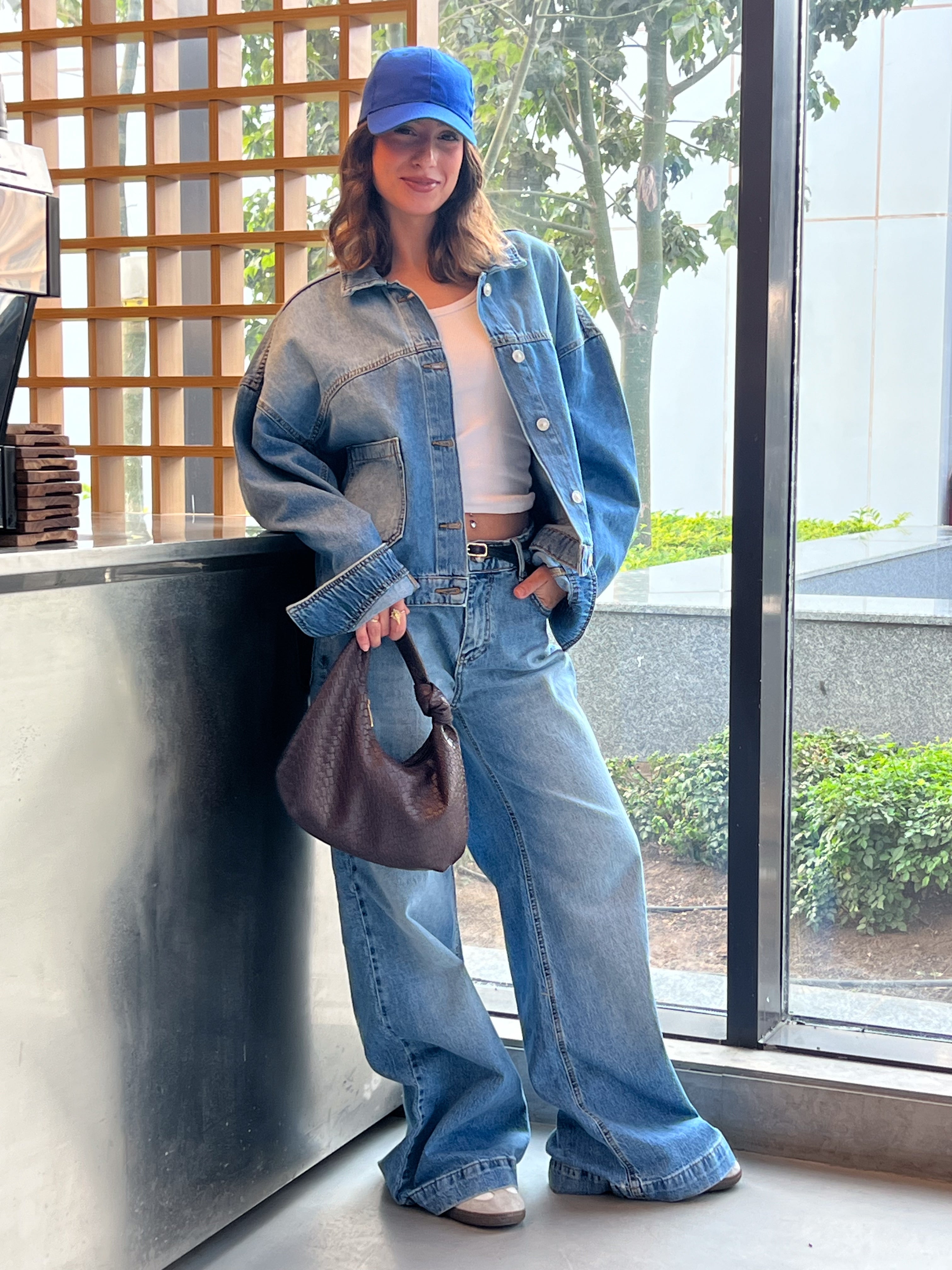 Jeans Trouser – Wide-Leg (Cuffed Hem)