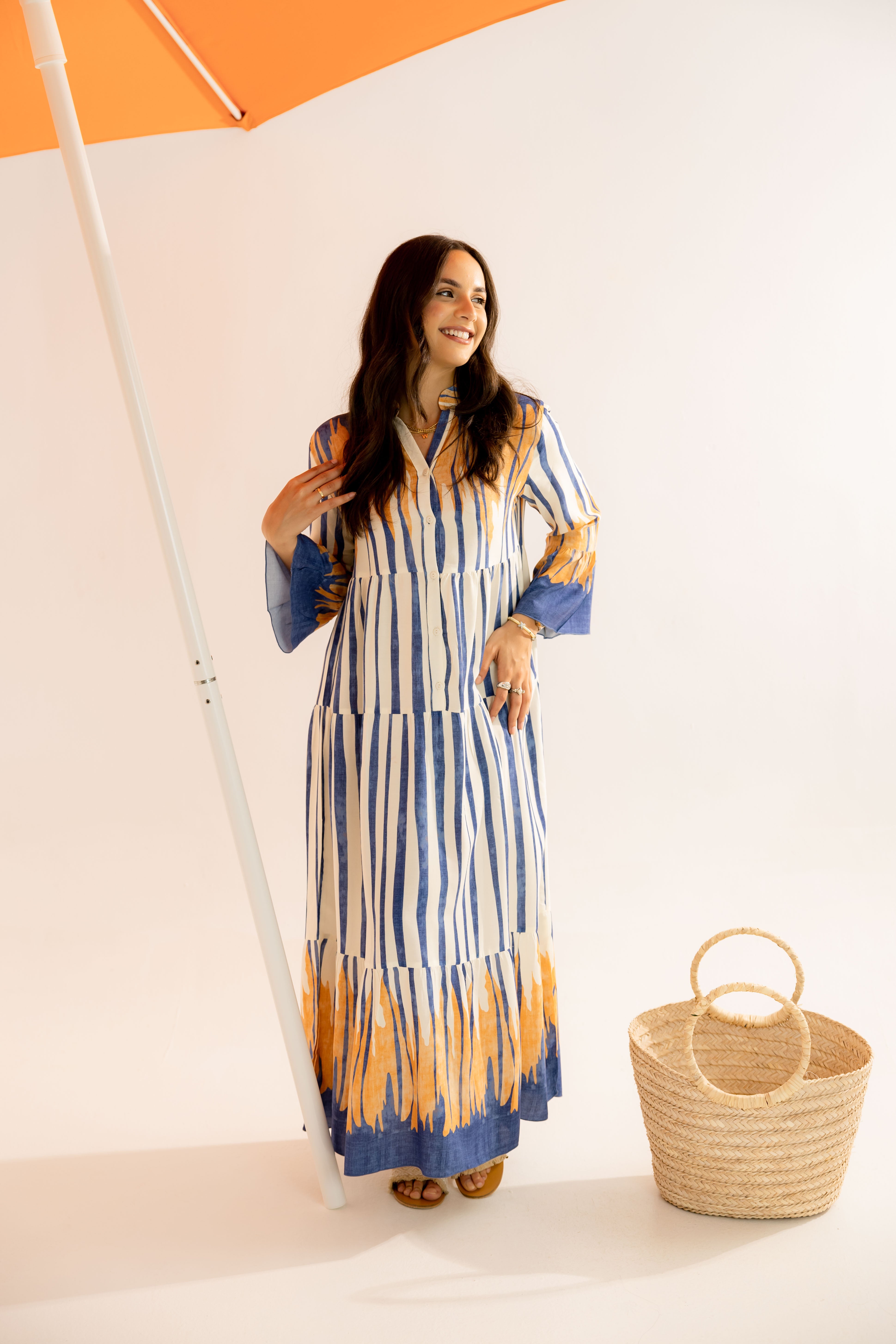 Lightning Stripe - Pattern Dress