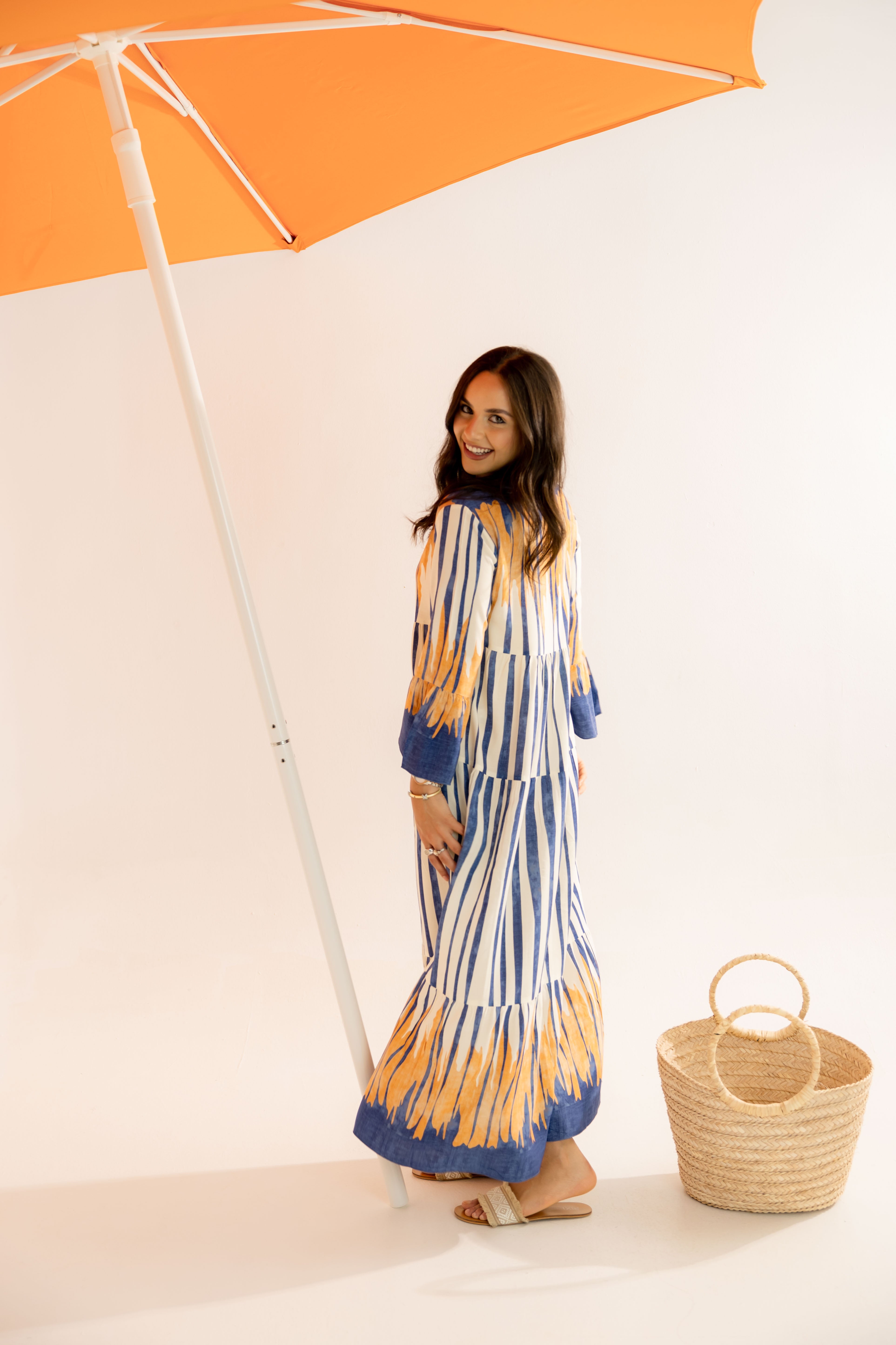 Lightning Stripe - Pattern Dress