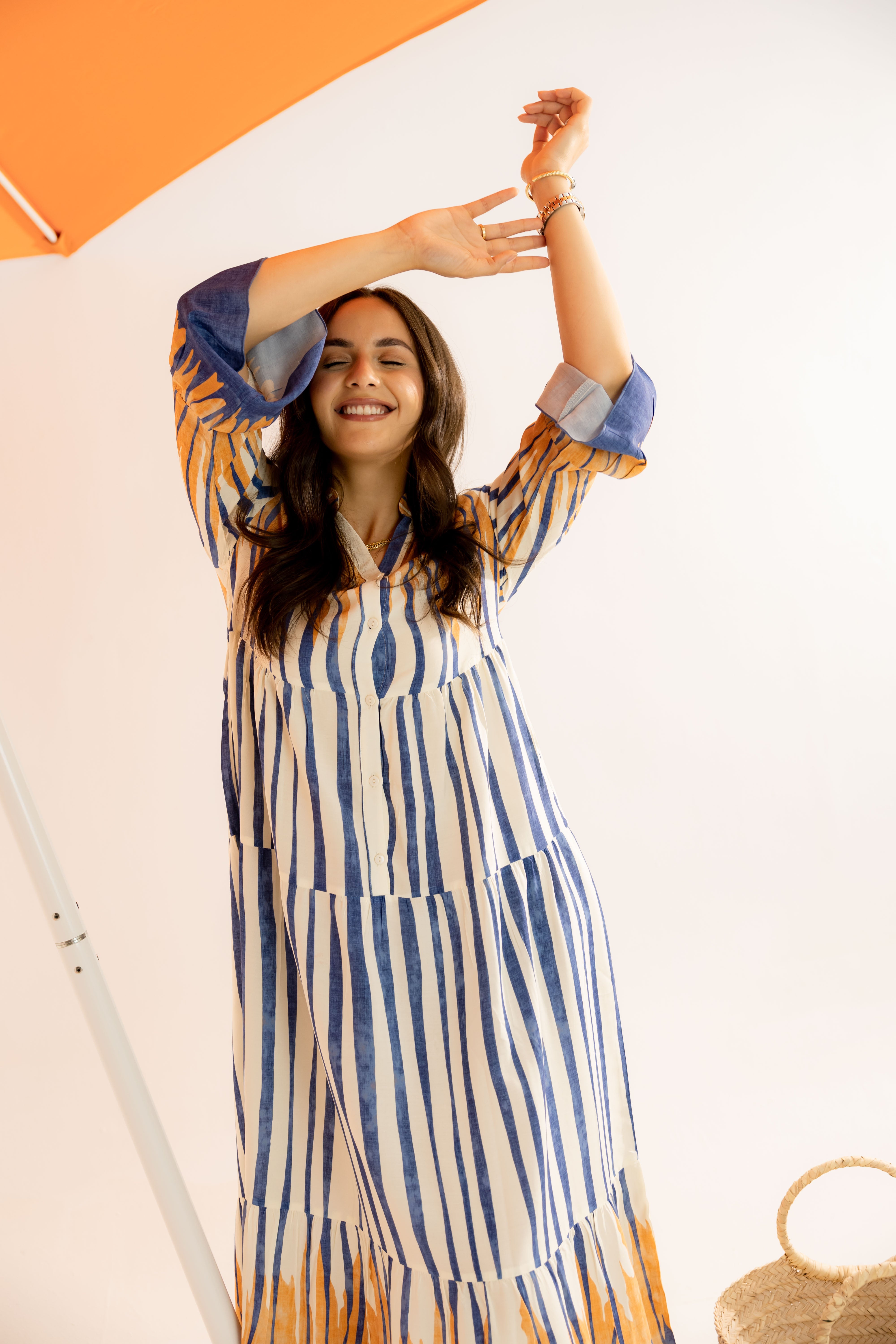 Lightning Stripe - Pattern Dress