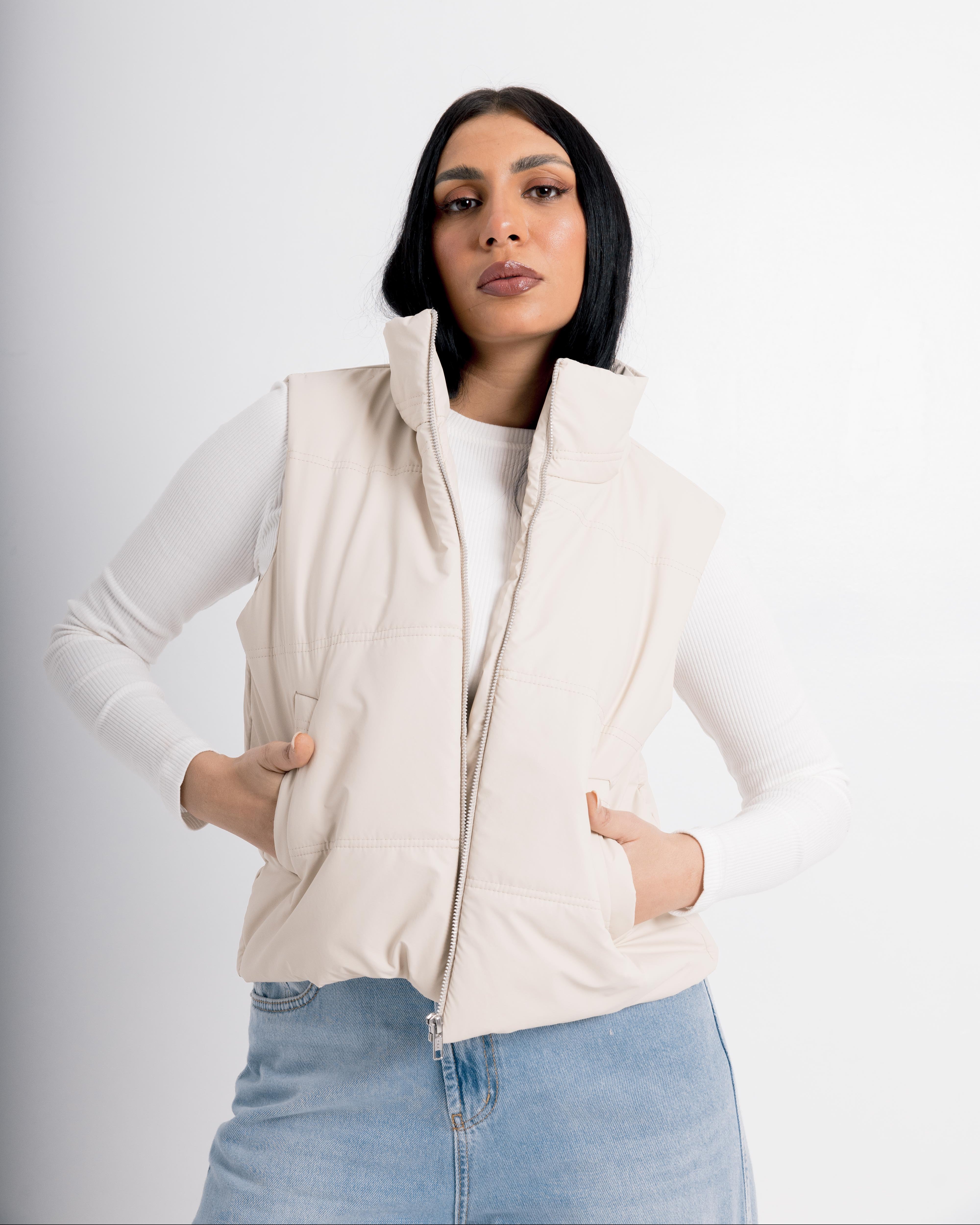 vest - Short capitonne