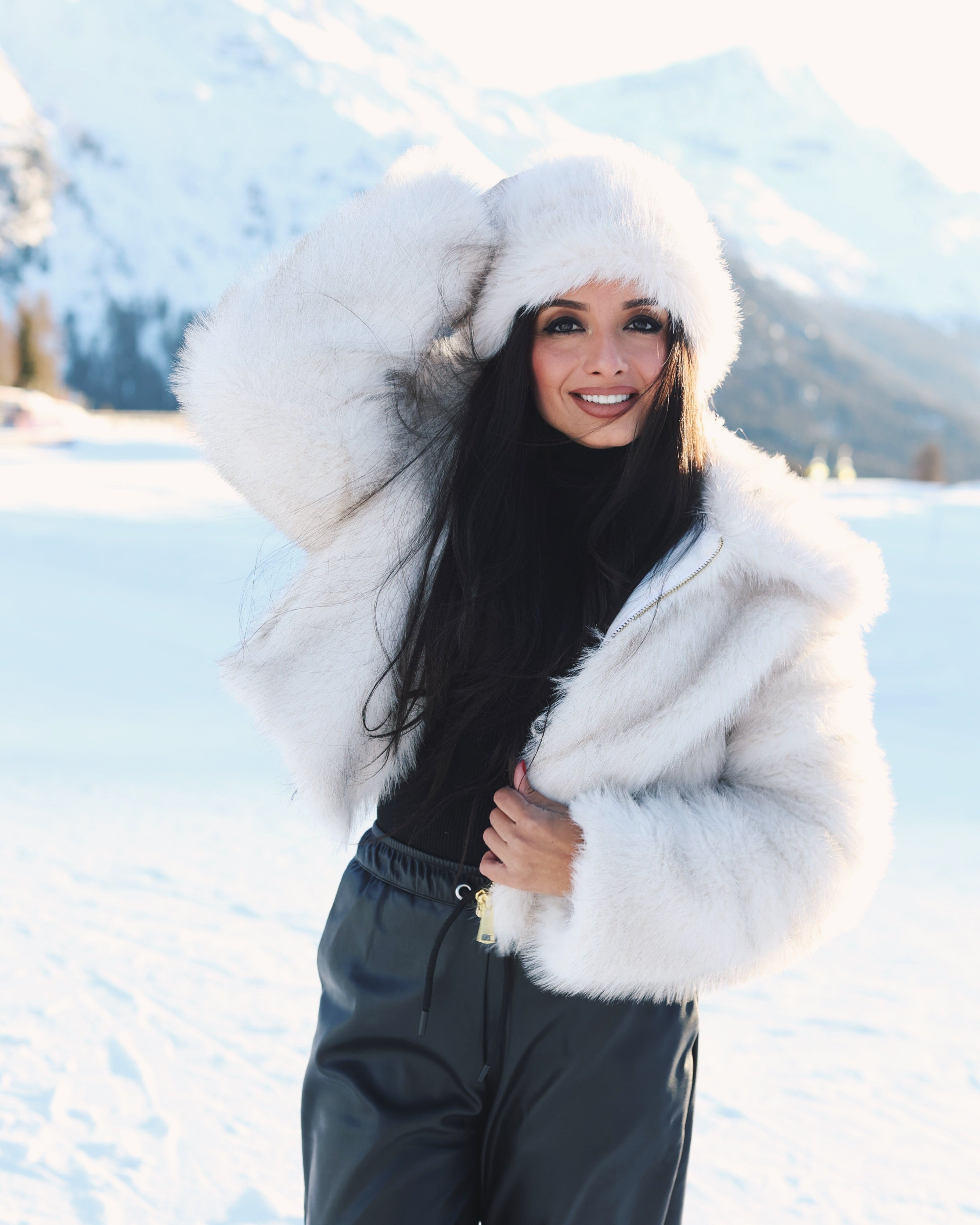 Fur Jacket – Plain (Zipper)