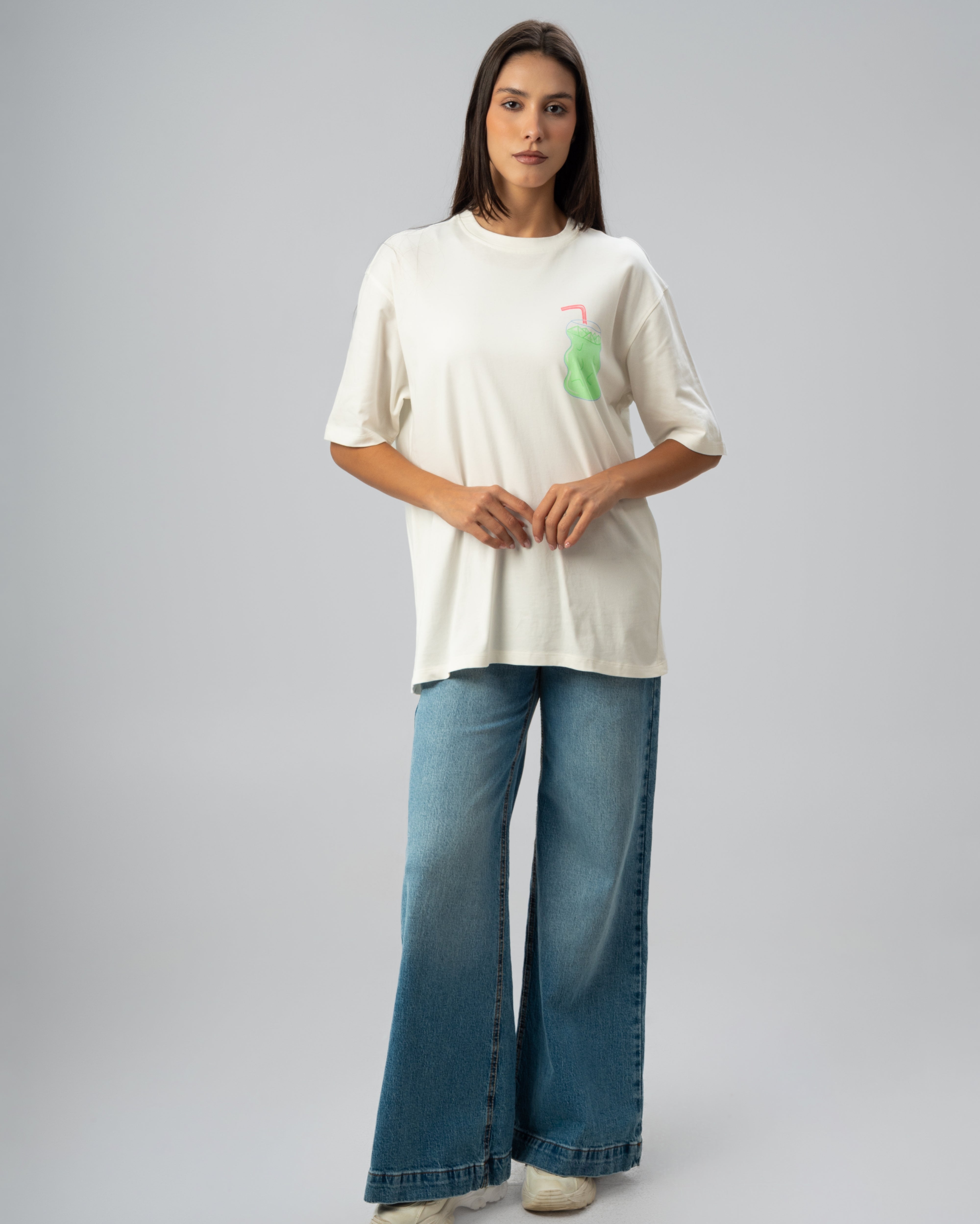 Dessert Graphic - Back Print T-Shirt