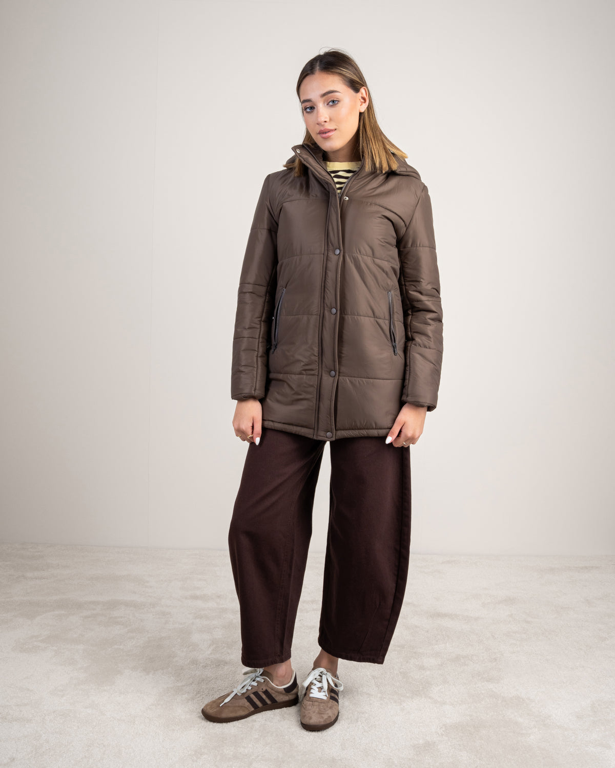 Long Waterproof Jacket With Hood