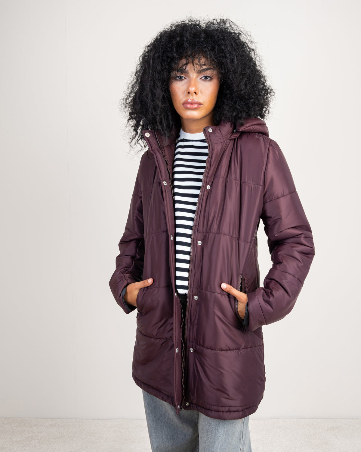 Long Waterproof Jacket With Hood