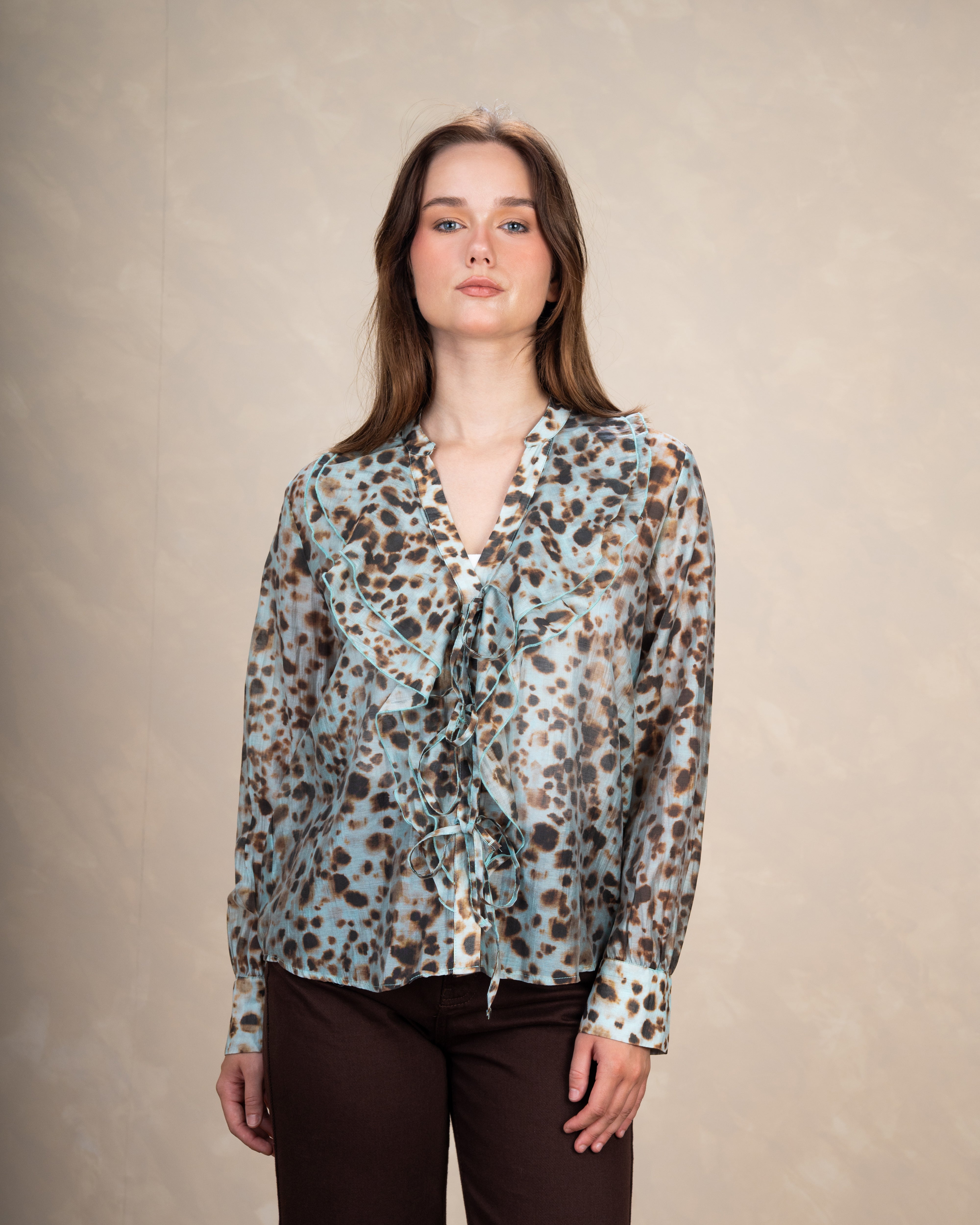 Colorful Printed Blouse