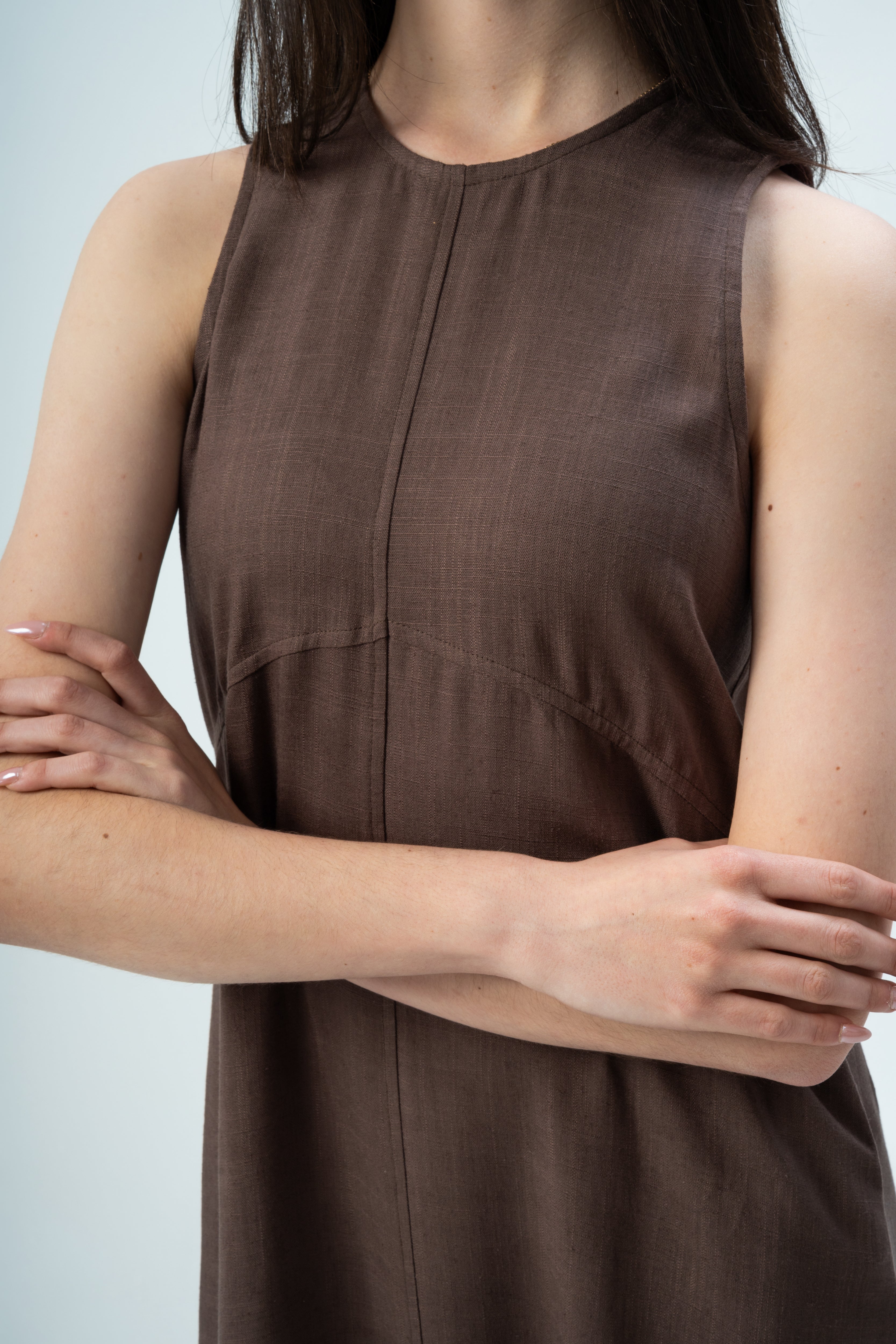 Linen Strap Dress
