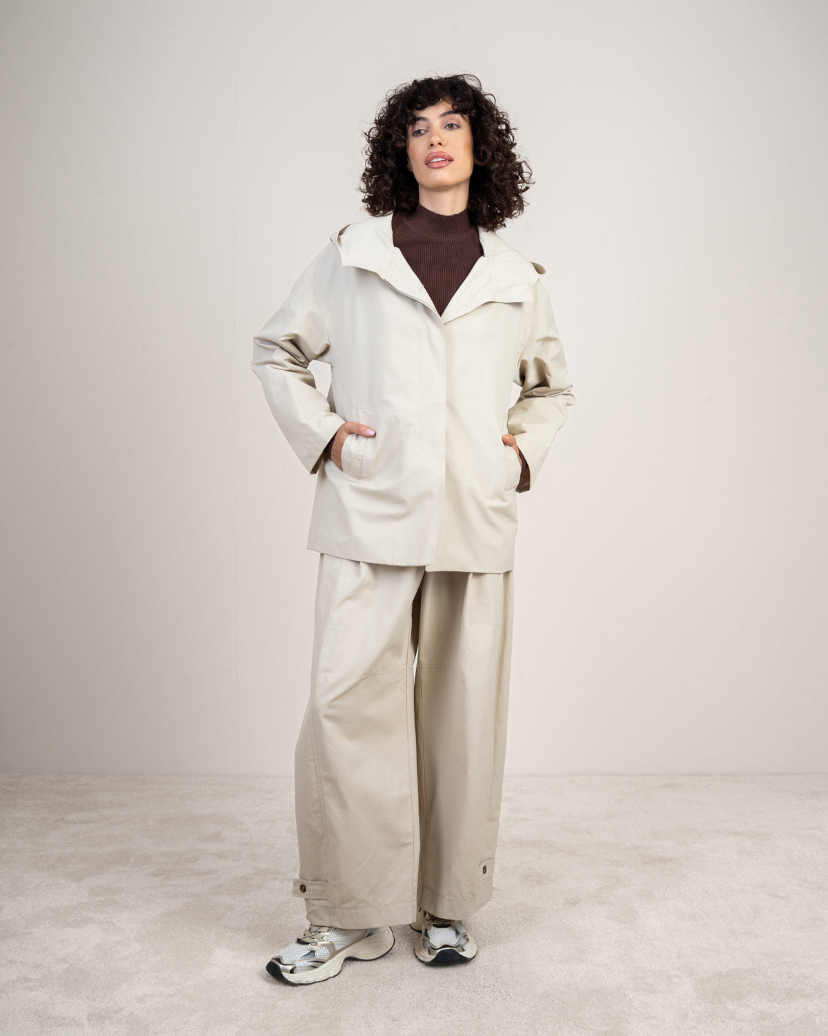 jacket Gabardine with hood