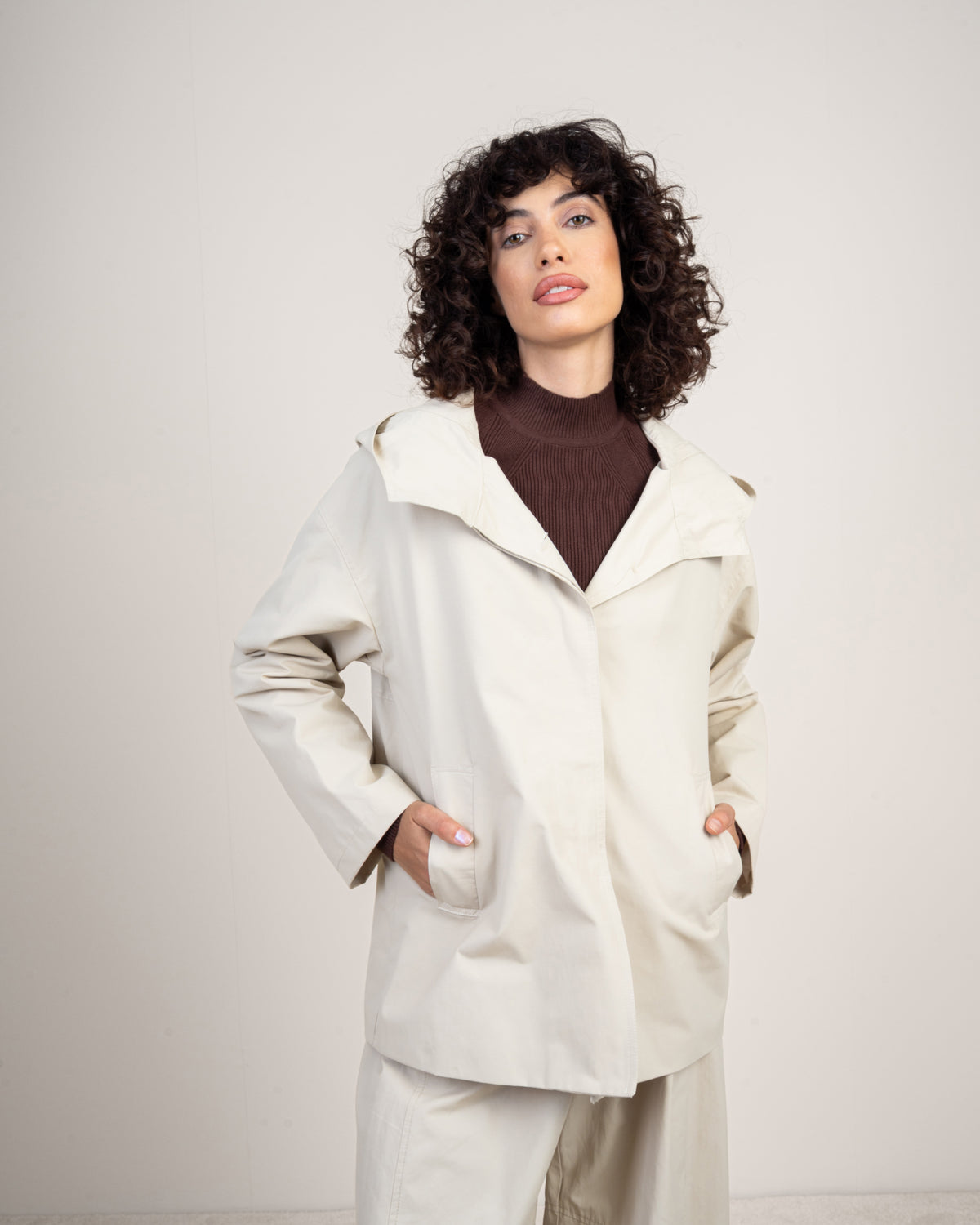 jacket Gabardine with hood