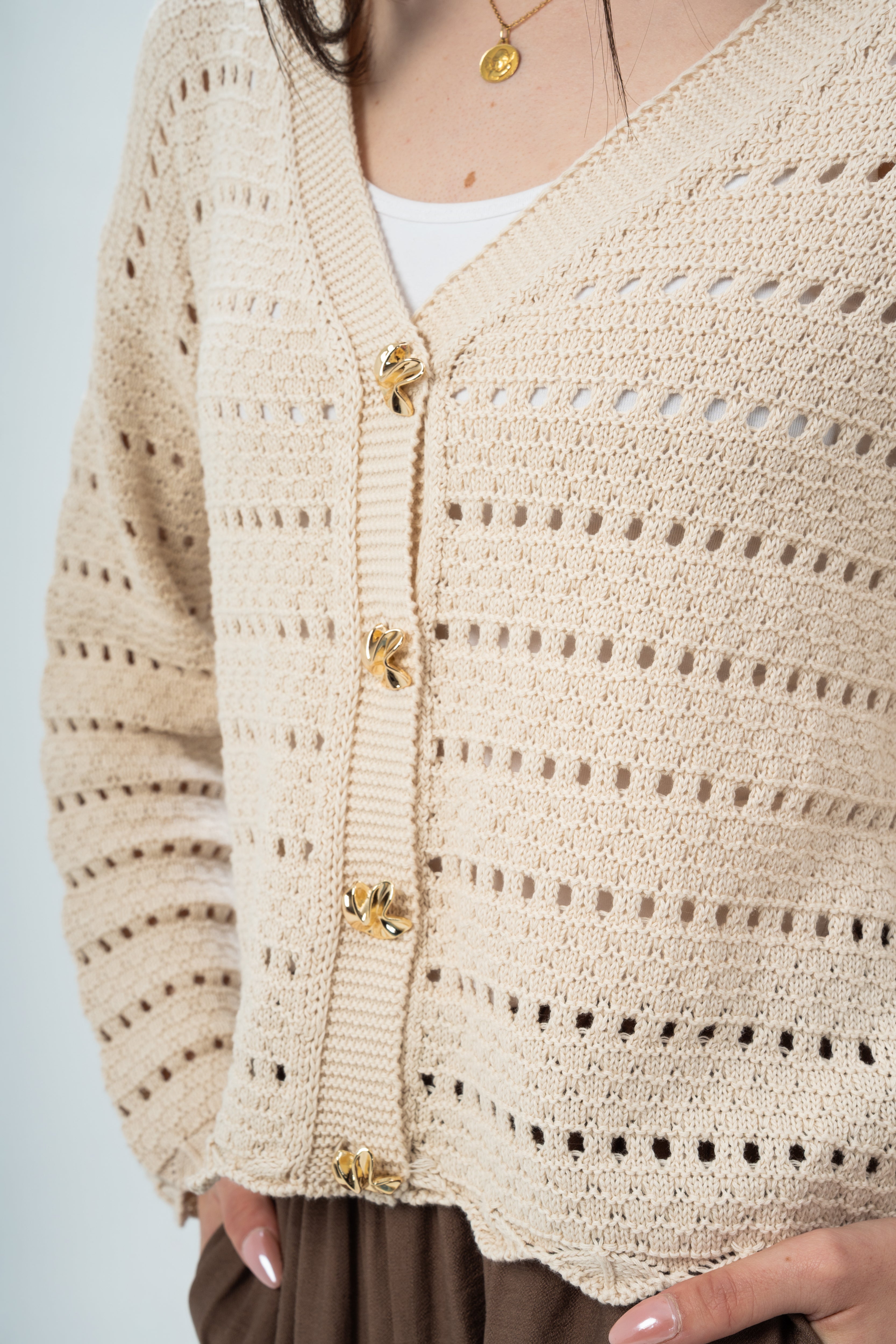 Knitwear Cardigan With Buttons