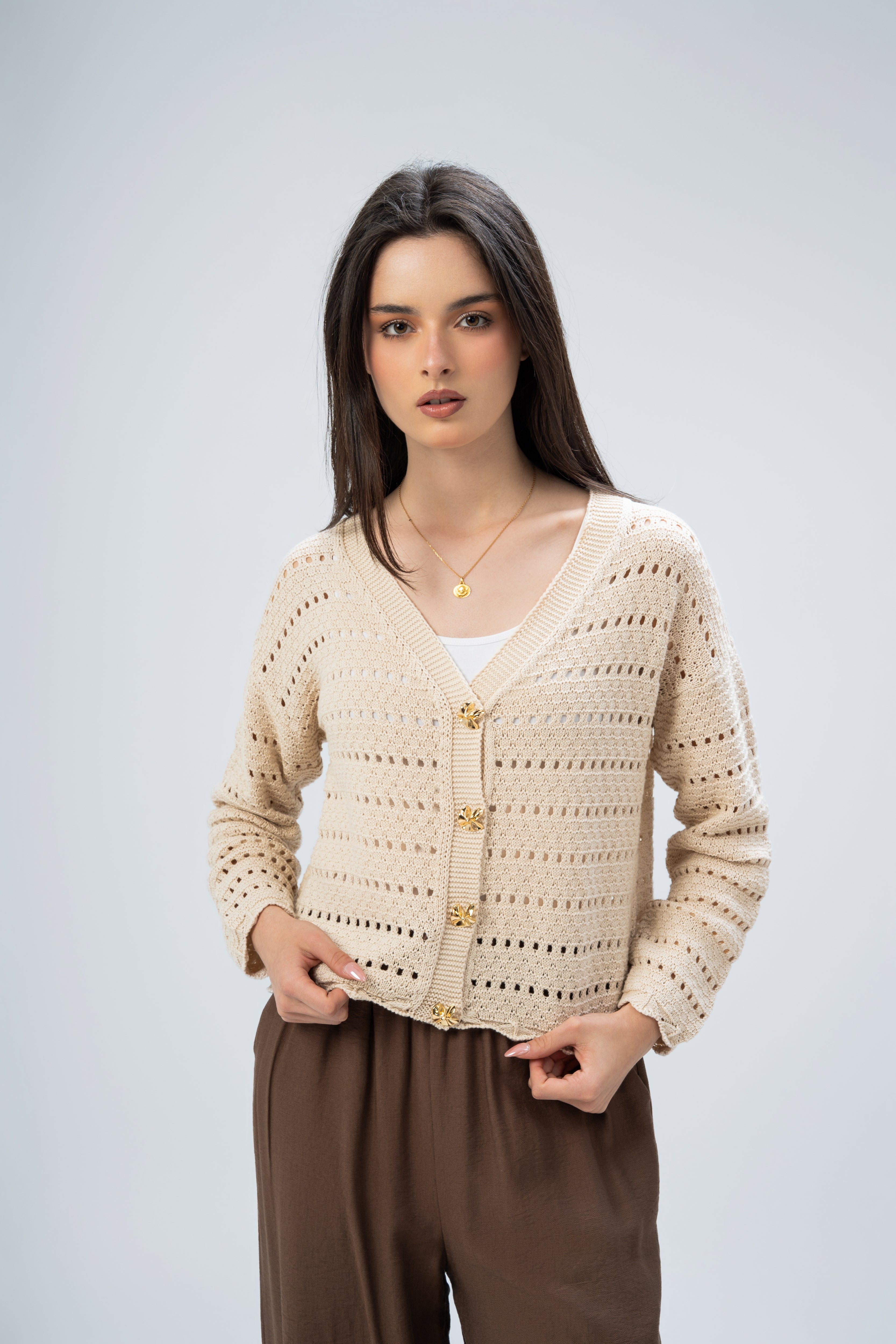 Knitwear Cardigan With Buttons