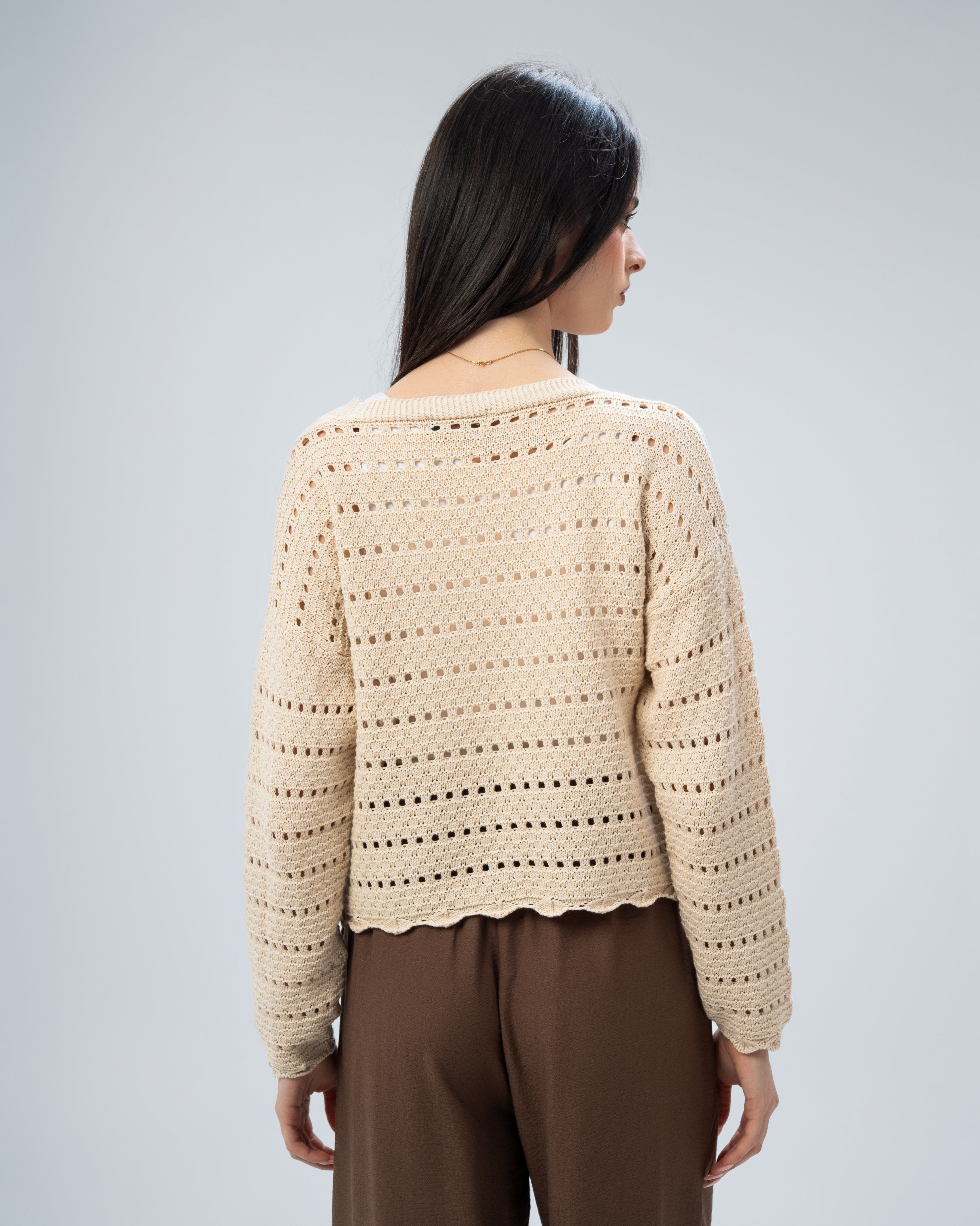 knitted with a drawstring
