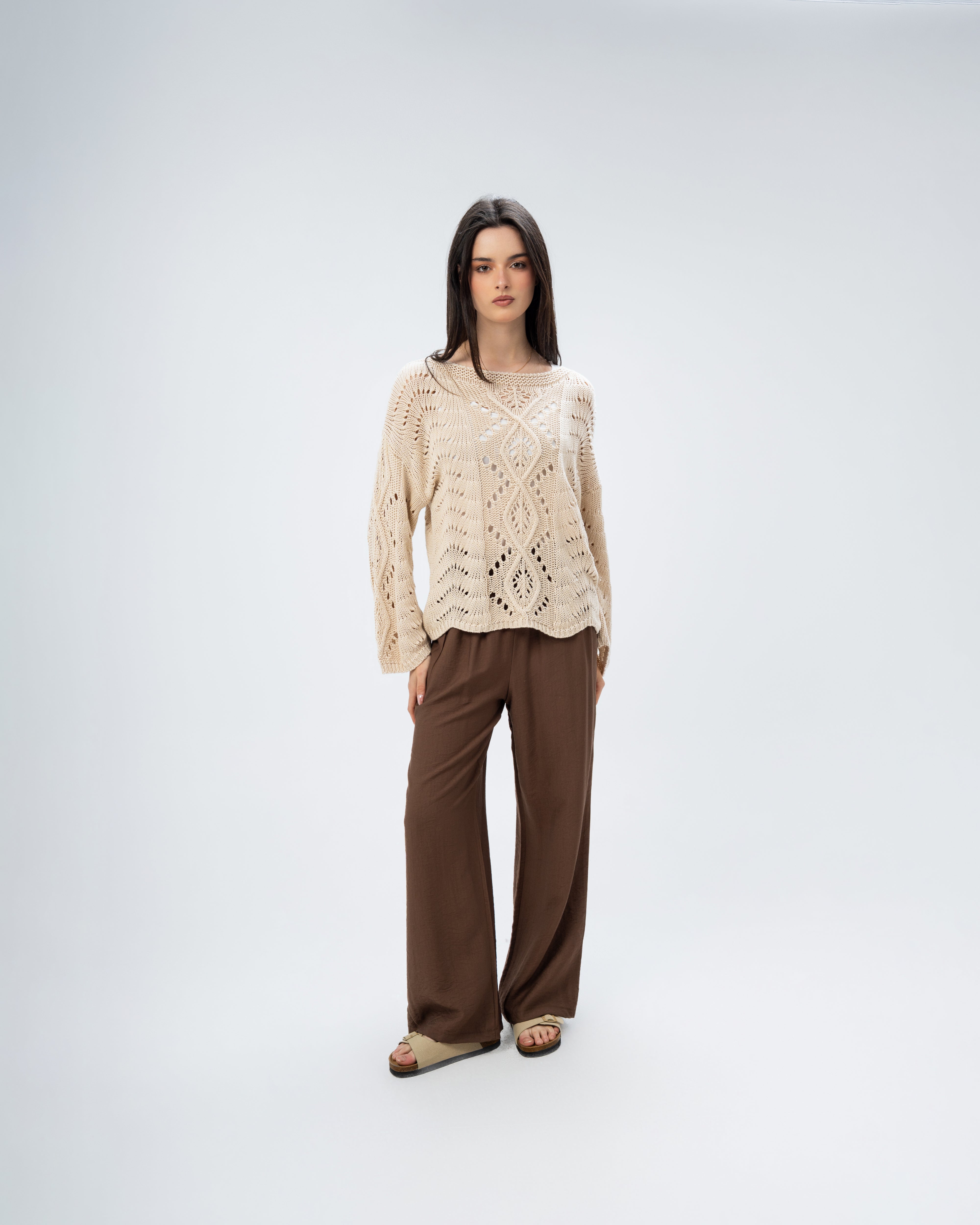 knitted with sleeves