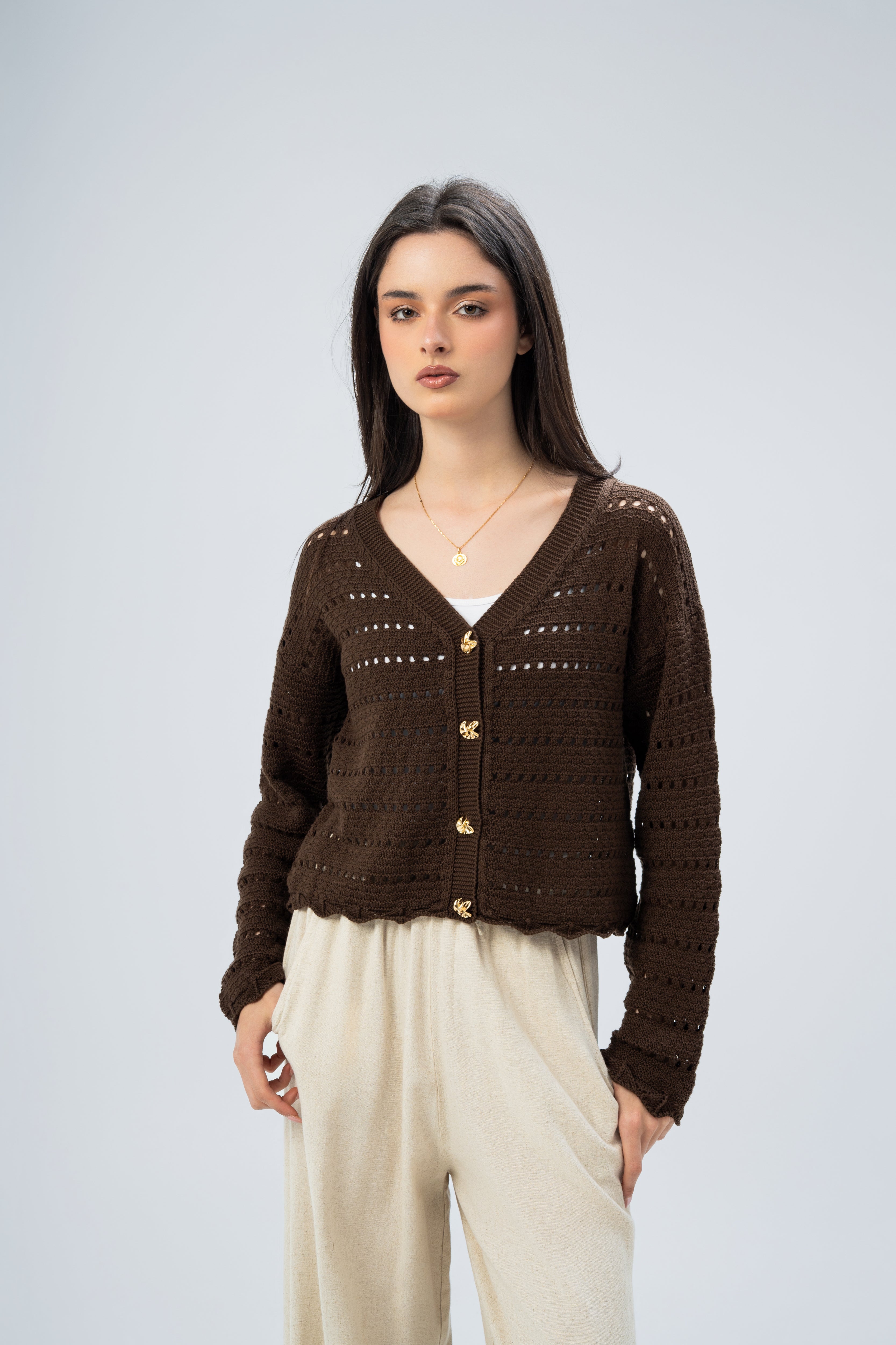 Knitwear Cardigan With Buttons