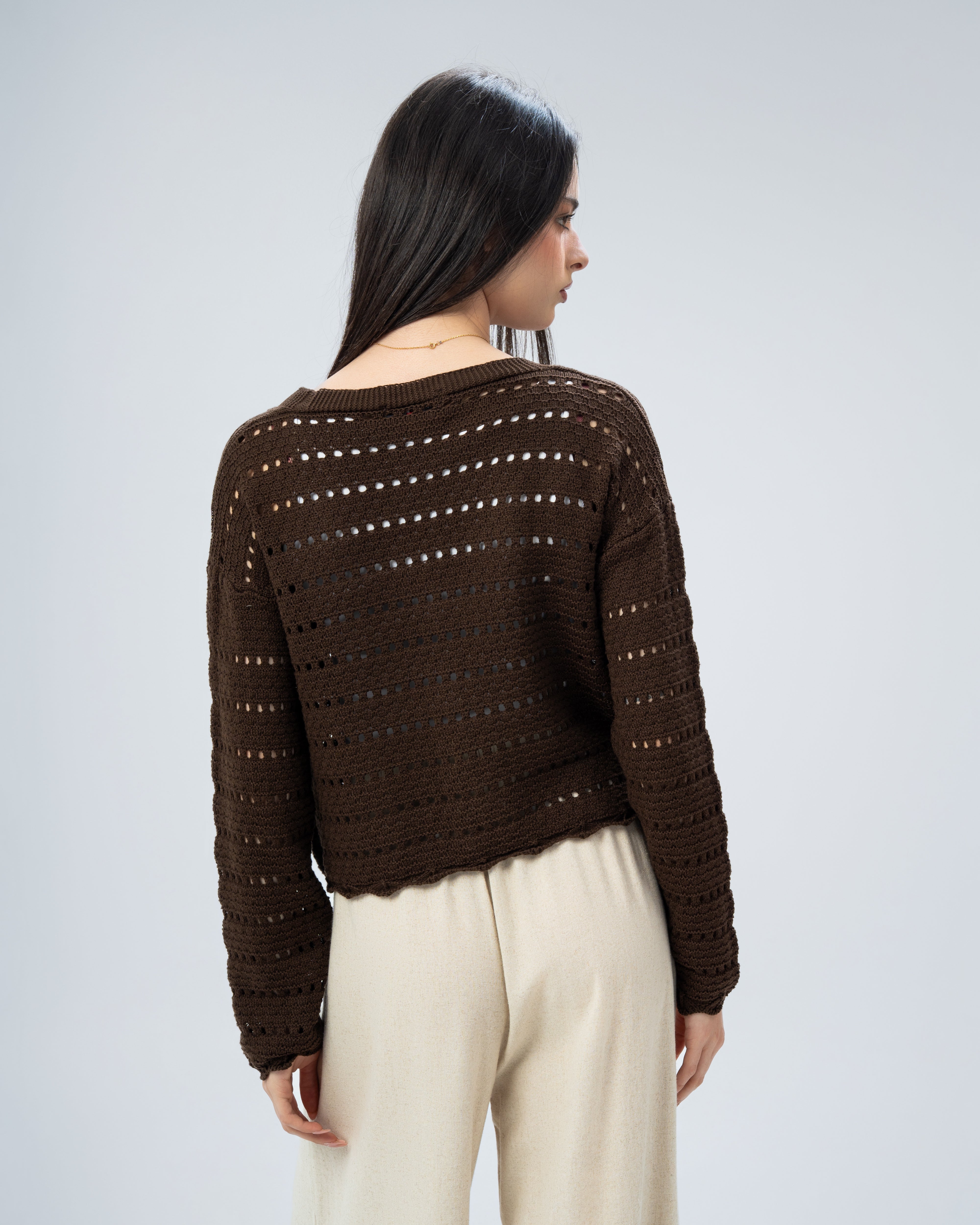 knitted with a drawstring
