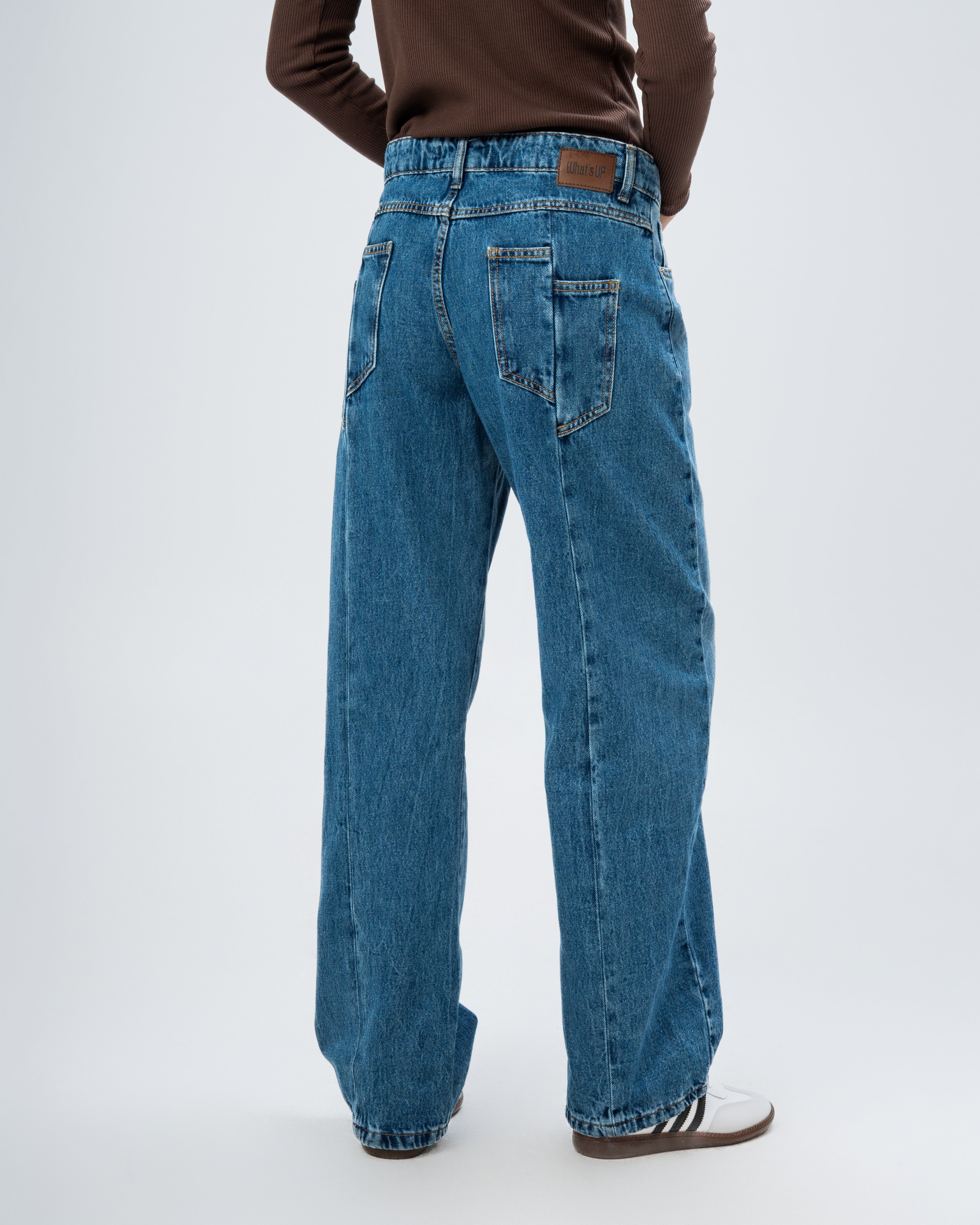 Plain denim jeans