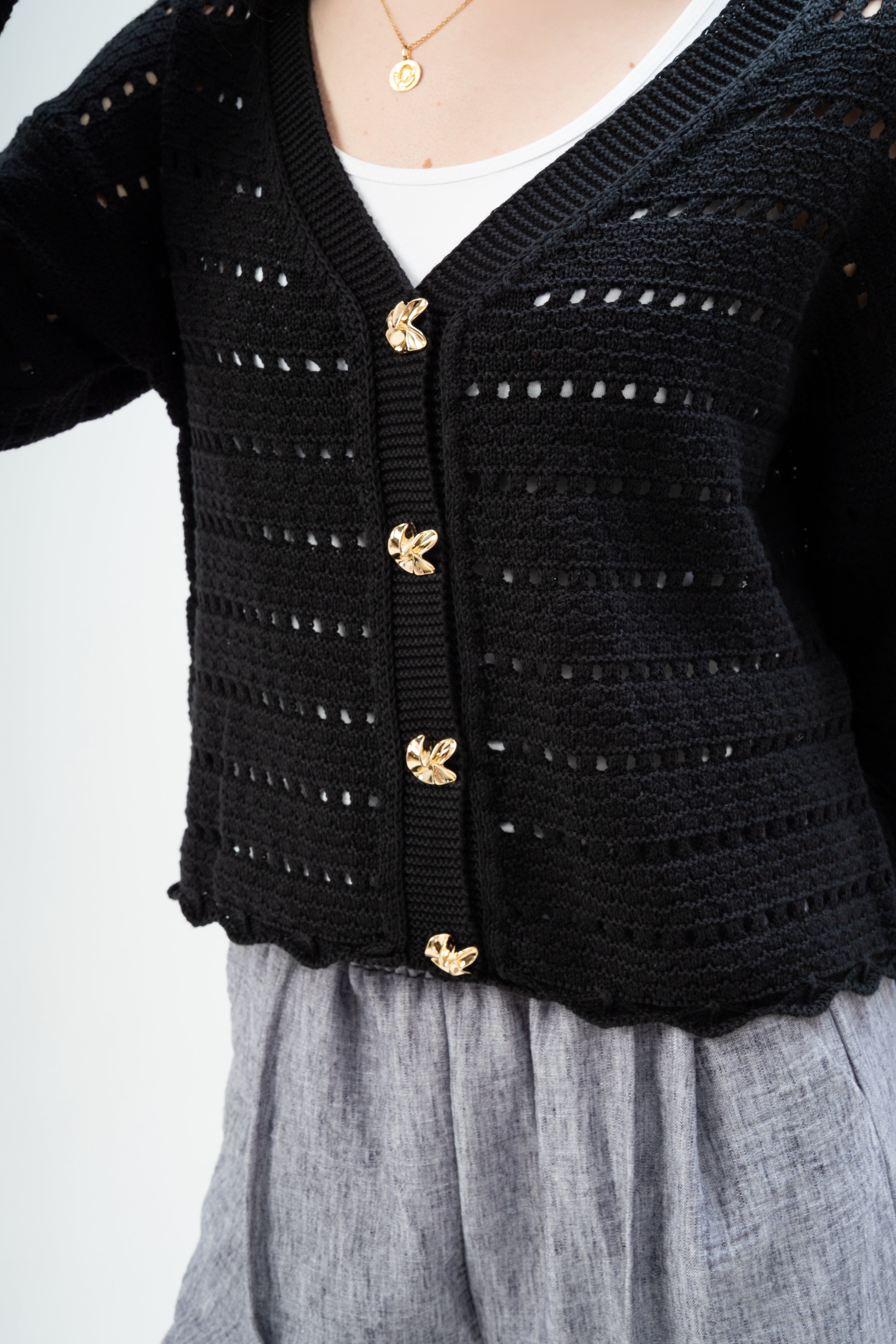 Knitwear Cardigan With Buttons