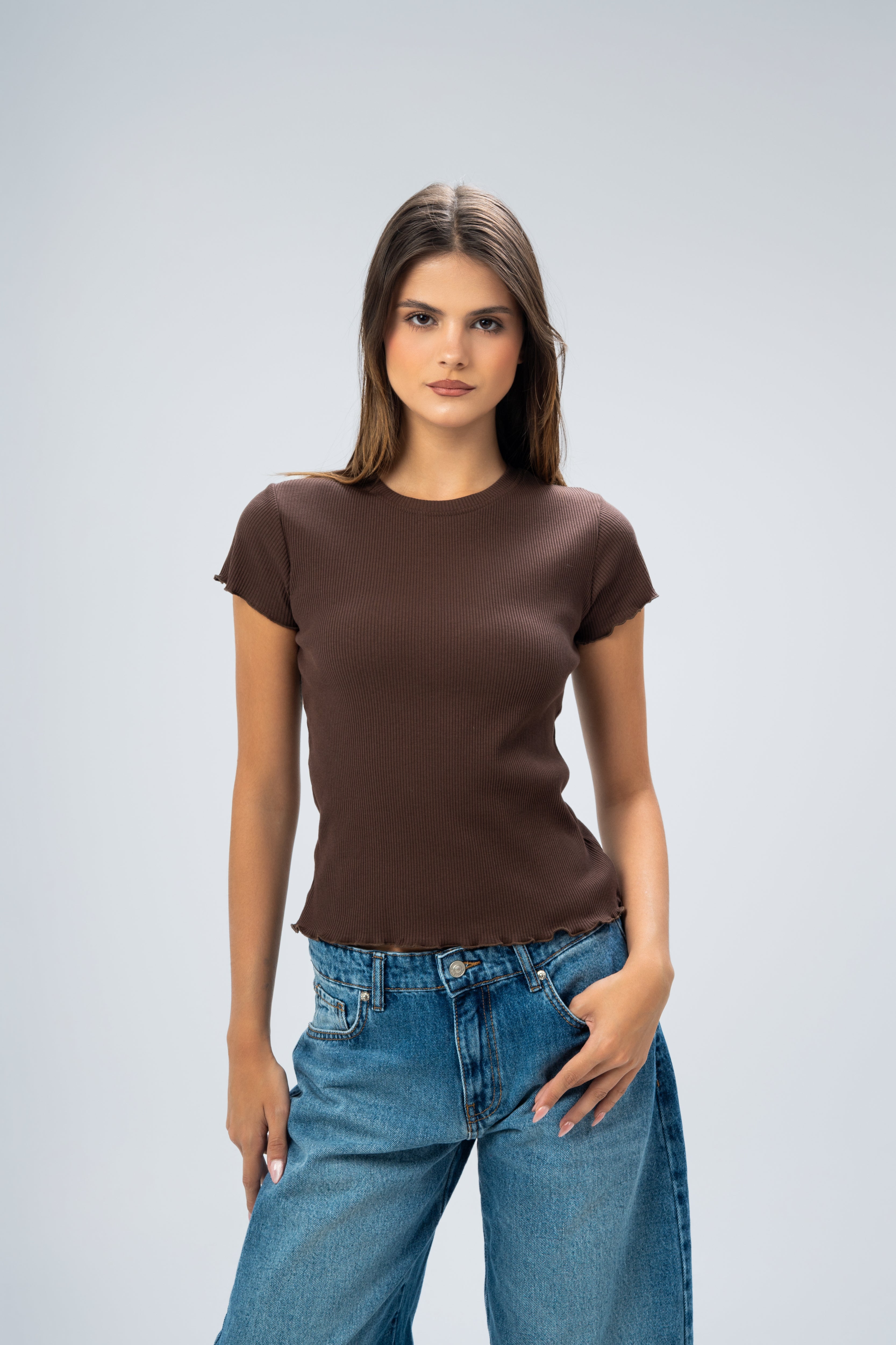 Basic Plain Short Sleeve T-Shirt