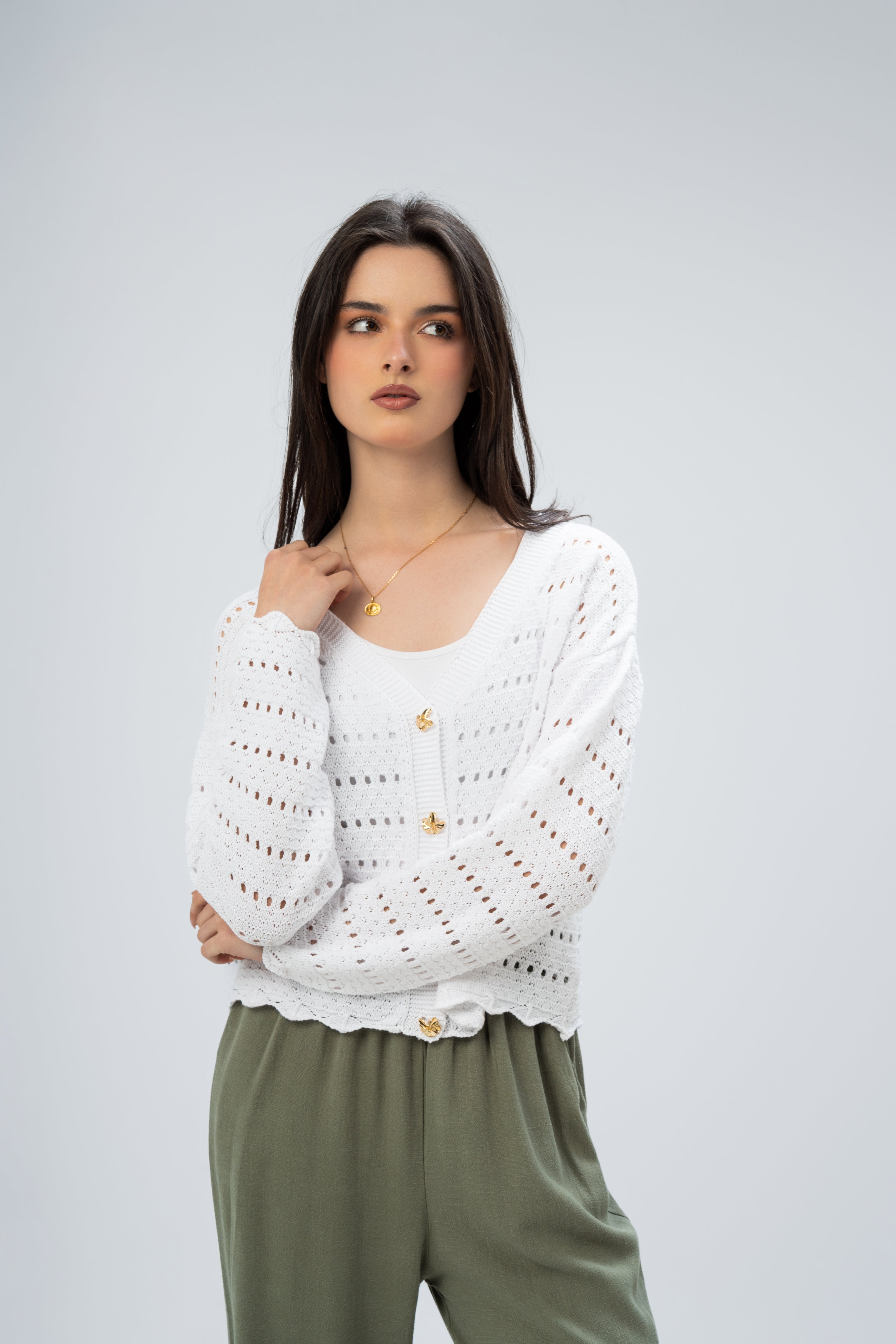 Knitwear Cardigan With Buttons