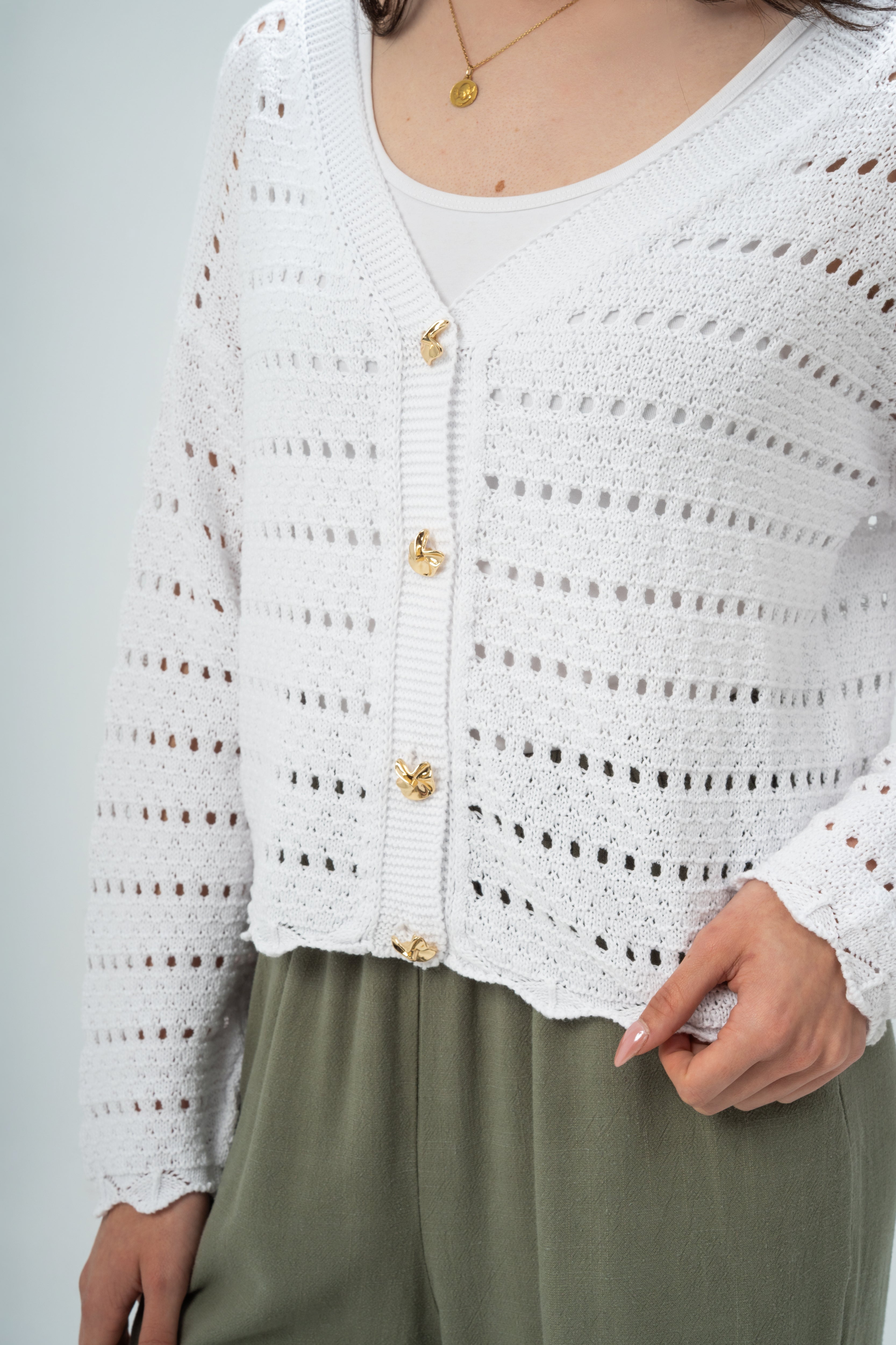 Knitwear Cardigan With Buttons