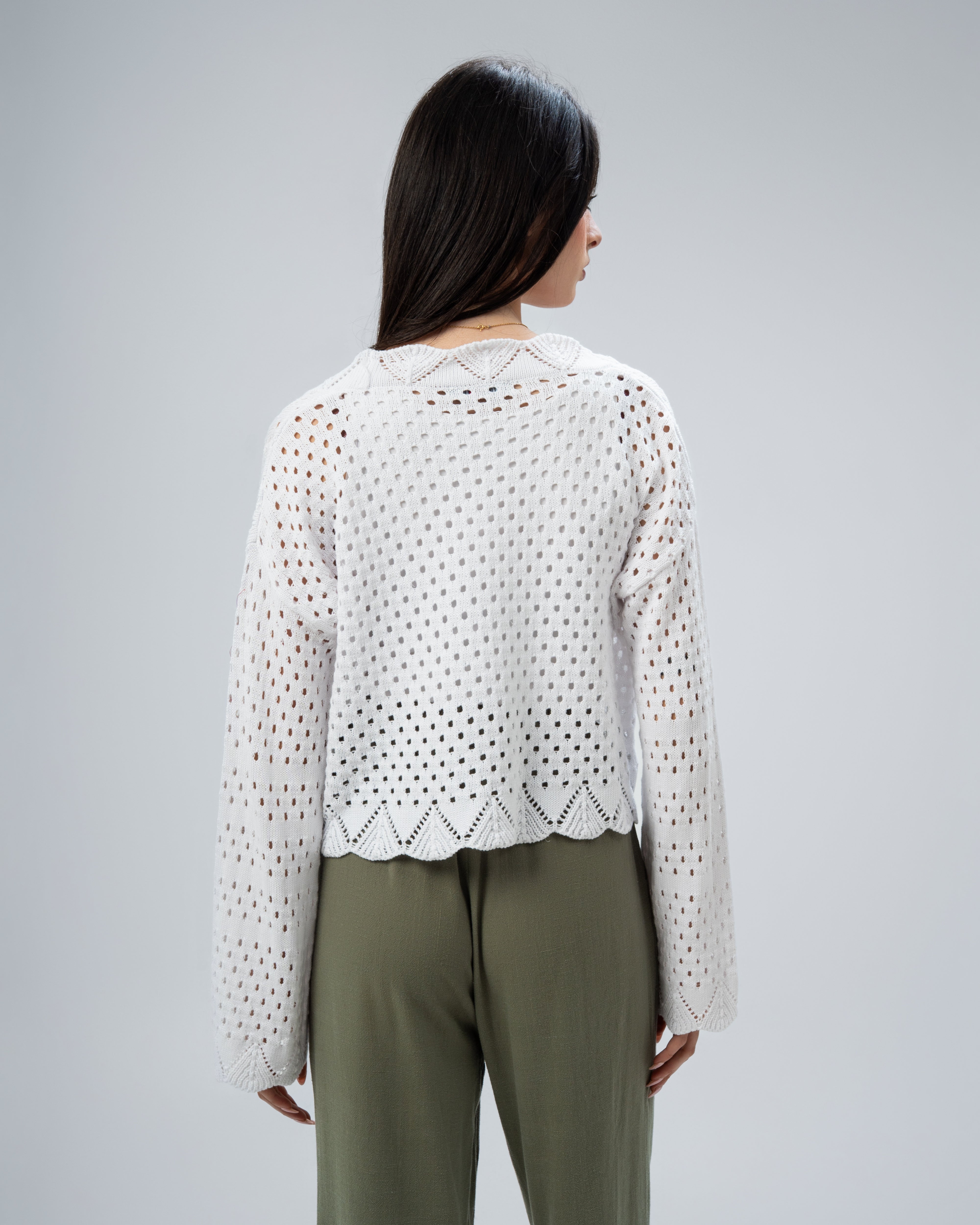 knitted with a drawstring