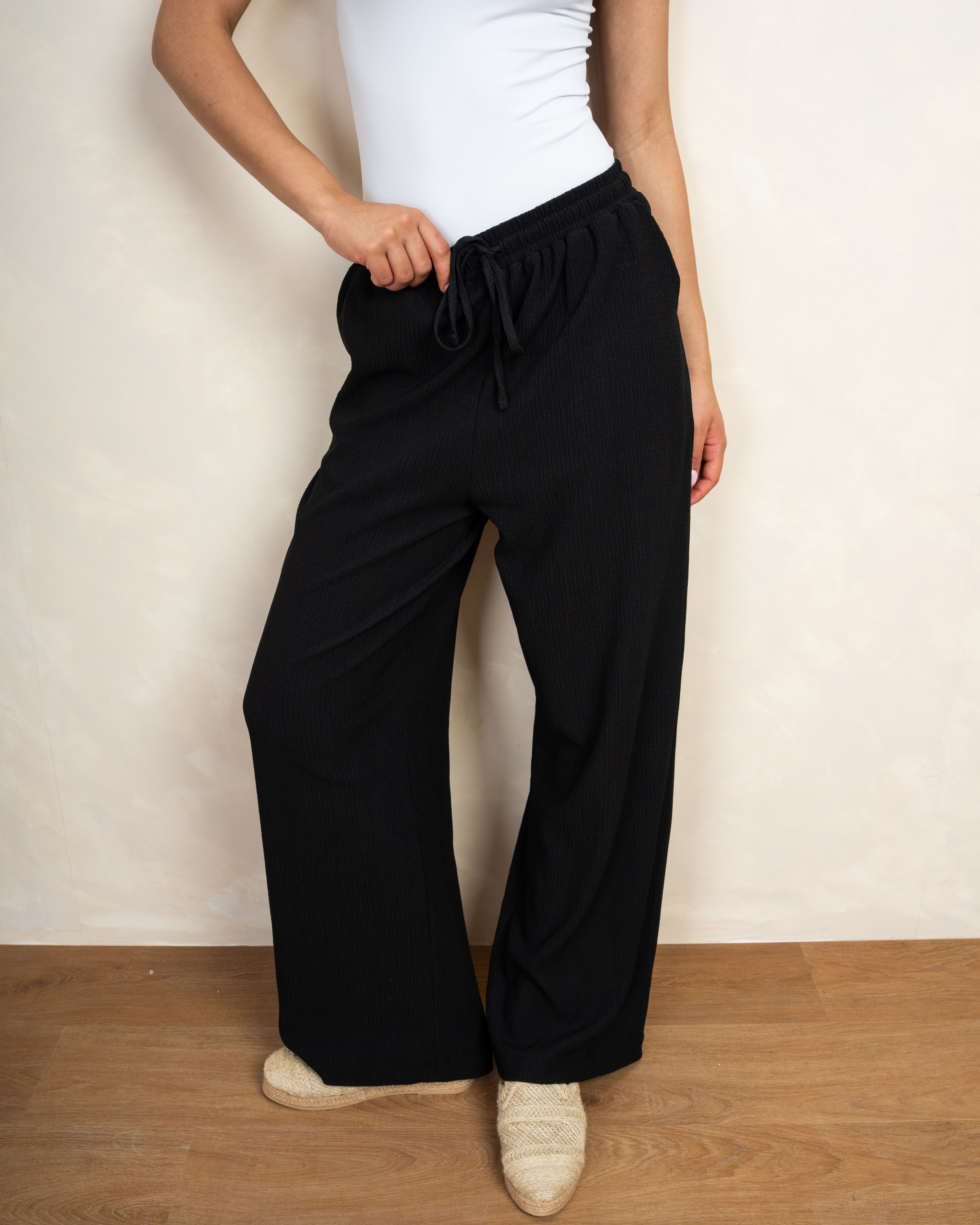 Plain Drawstring Trouser