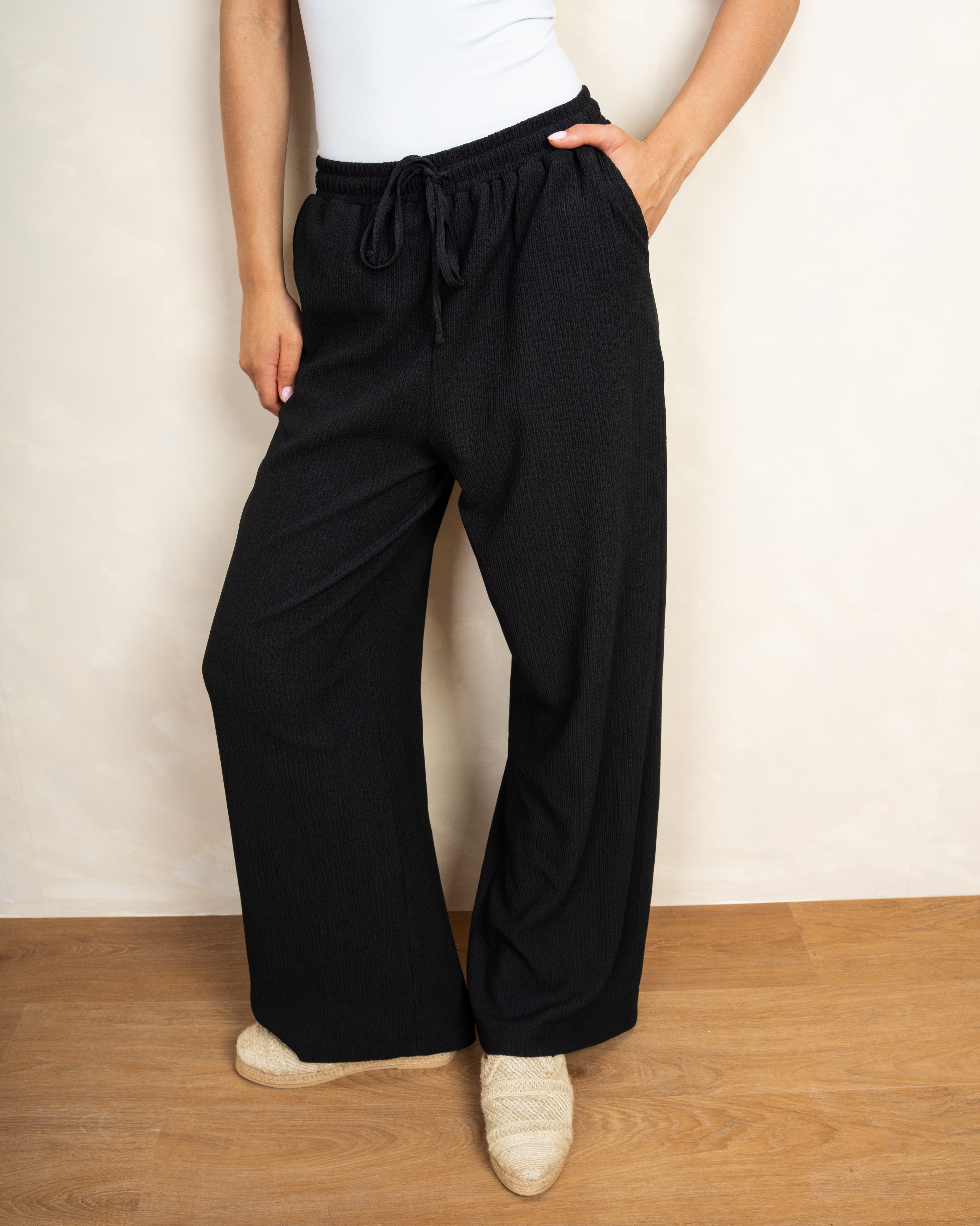 Plain Drawstring Trouser