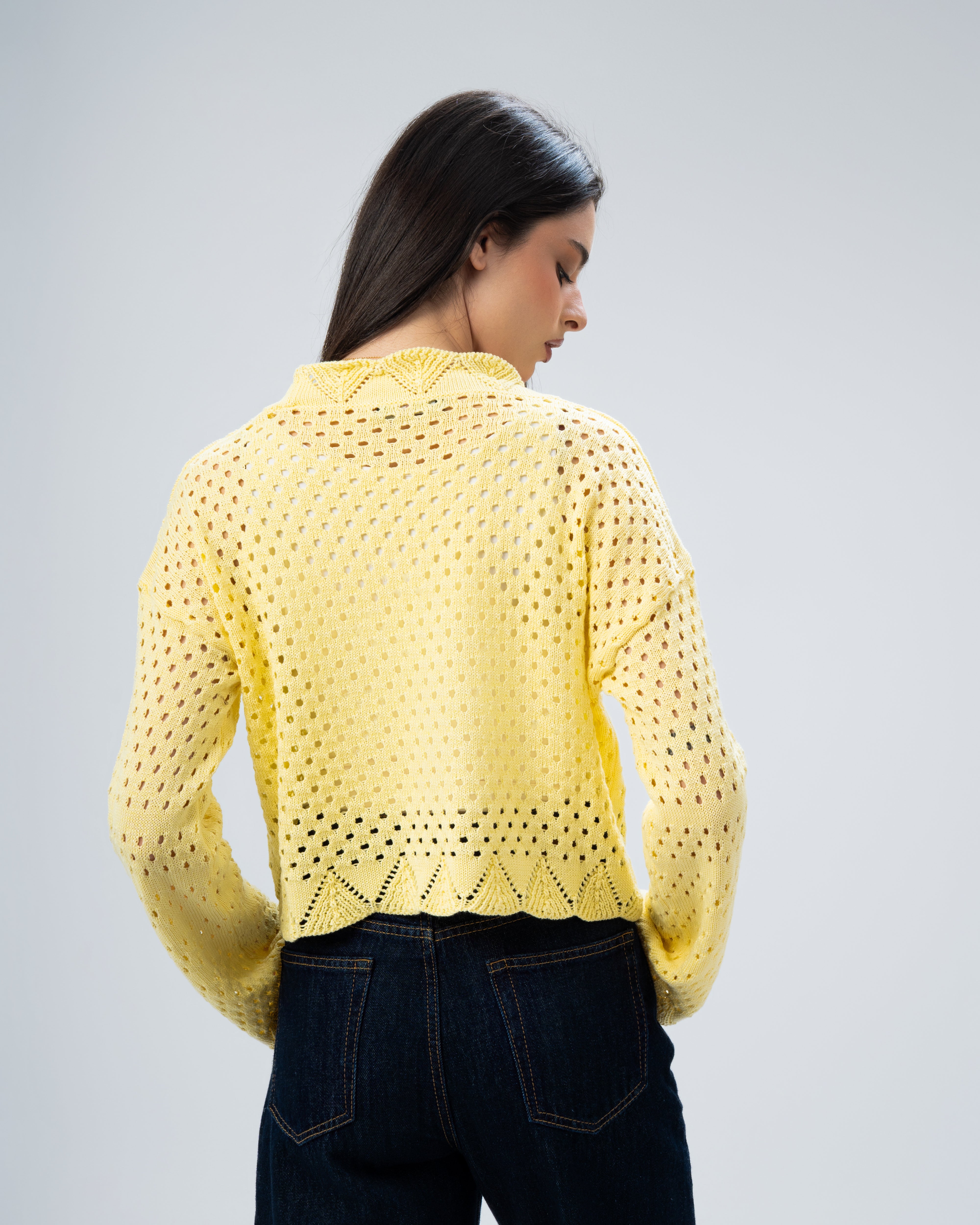 knitted with a drawstring