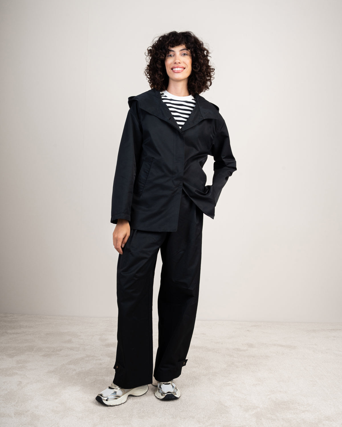 jacket Gabardine with hood