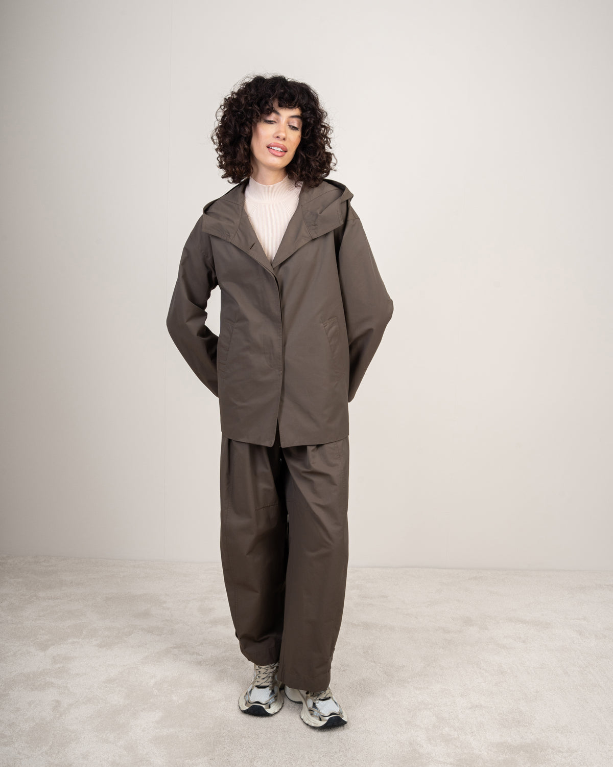 jacket Gabardine with hood