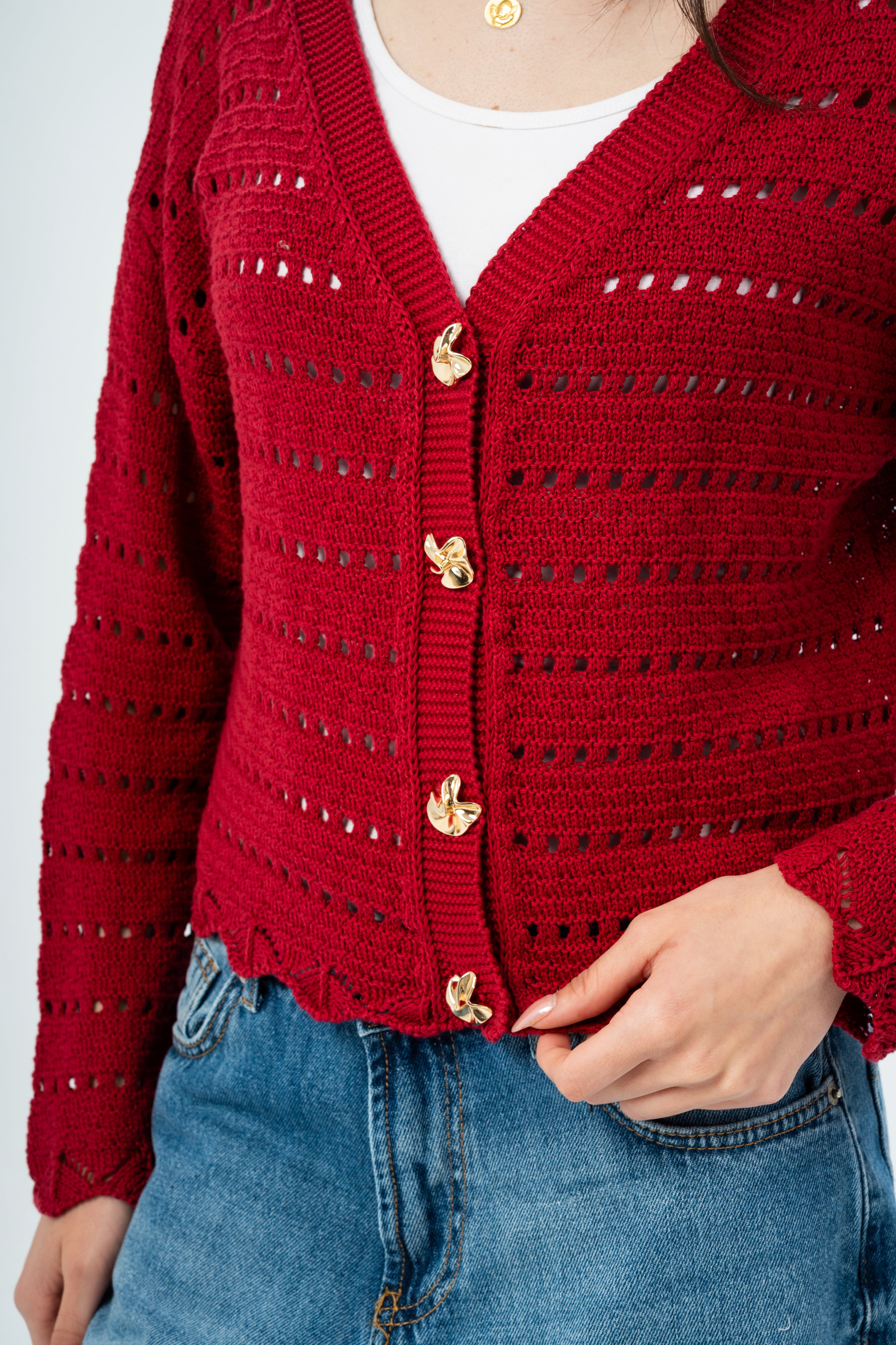 Knitwear Cardigan With Buttons