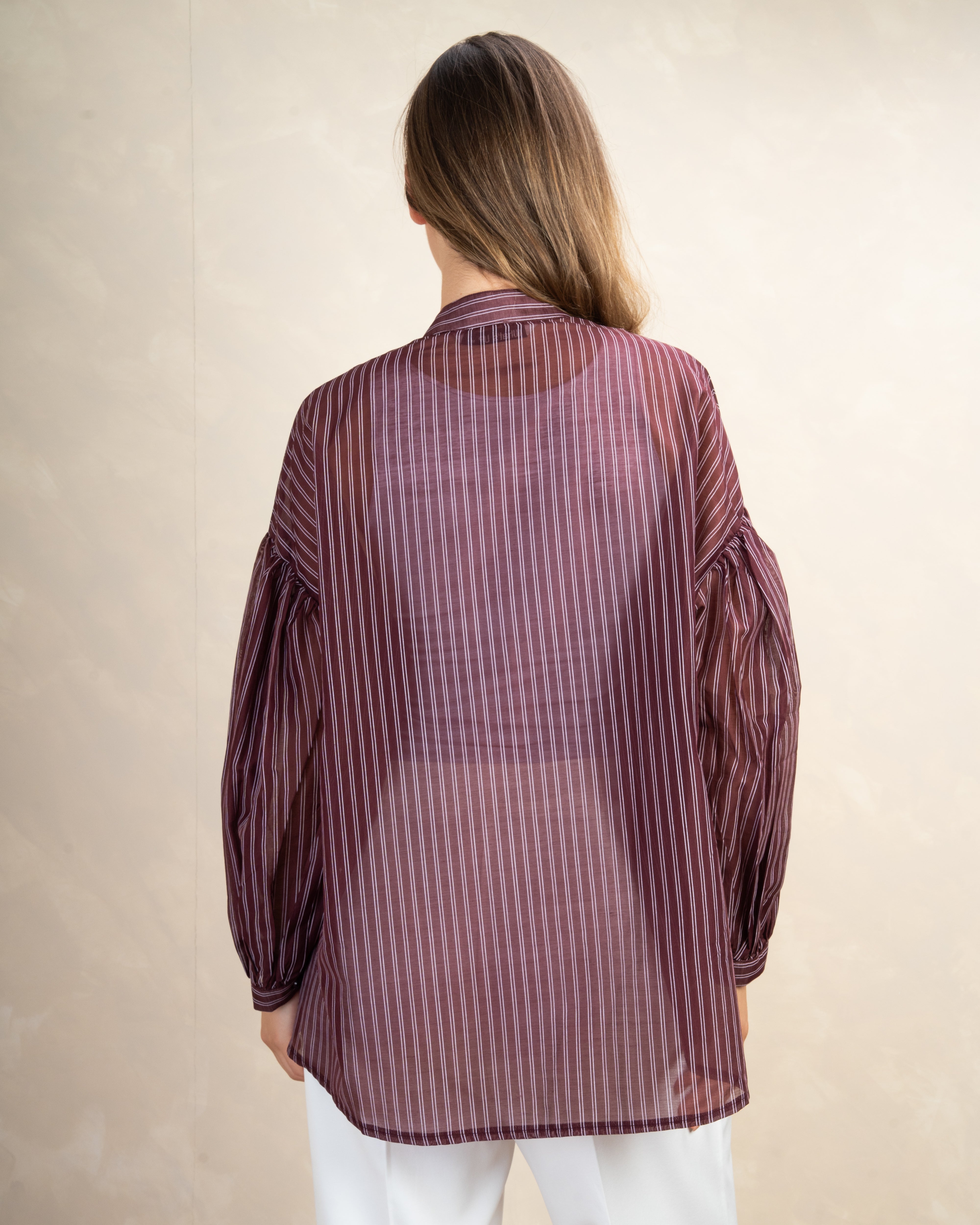 Long Striped Shirt In Different Colors