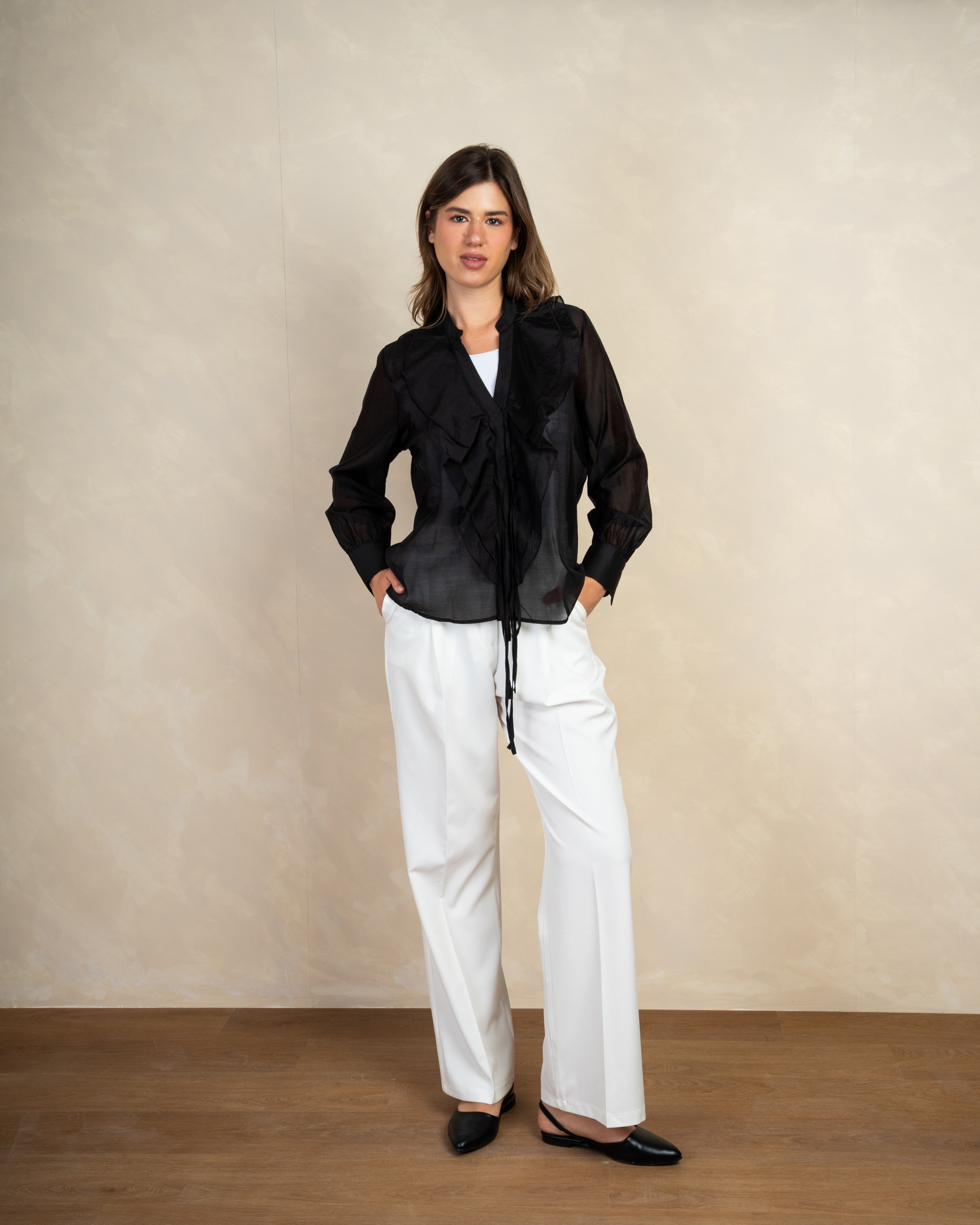 Rose Detail Blouse