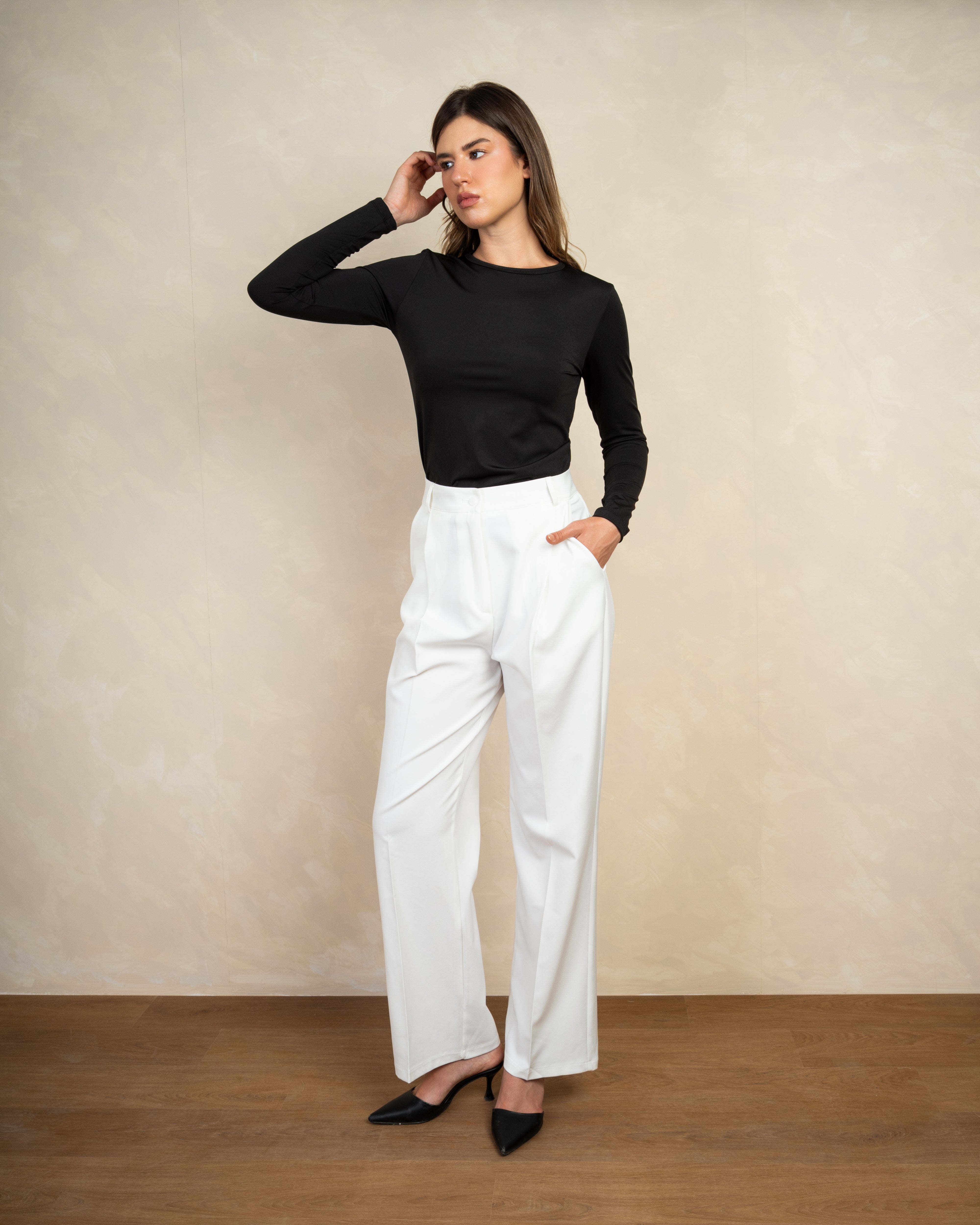 Basic Soft Fabric Long Sleeve Body