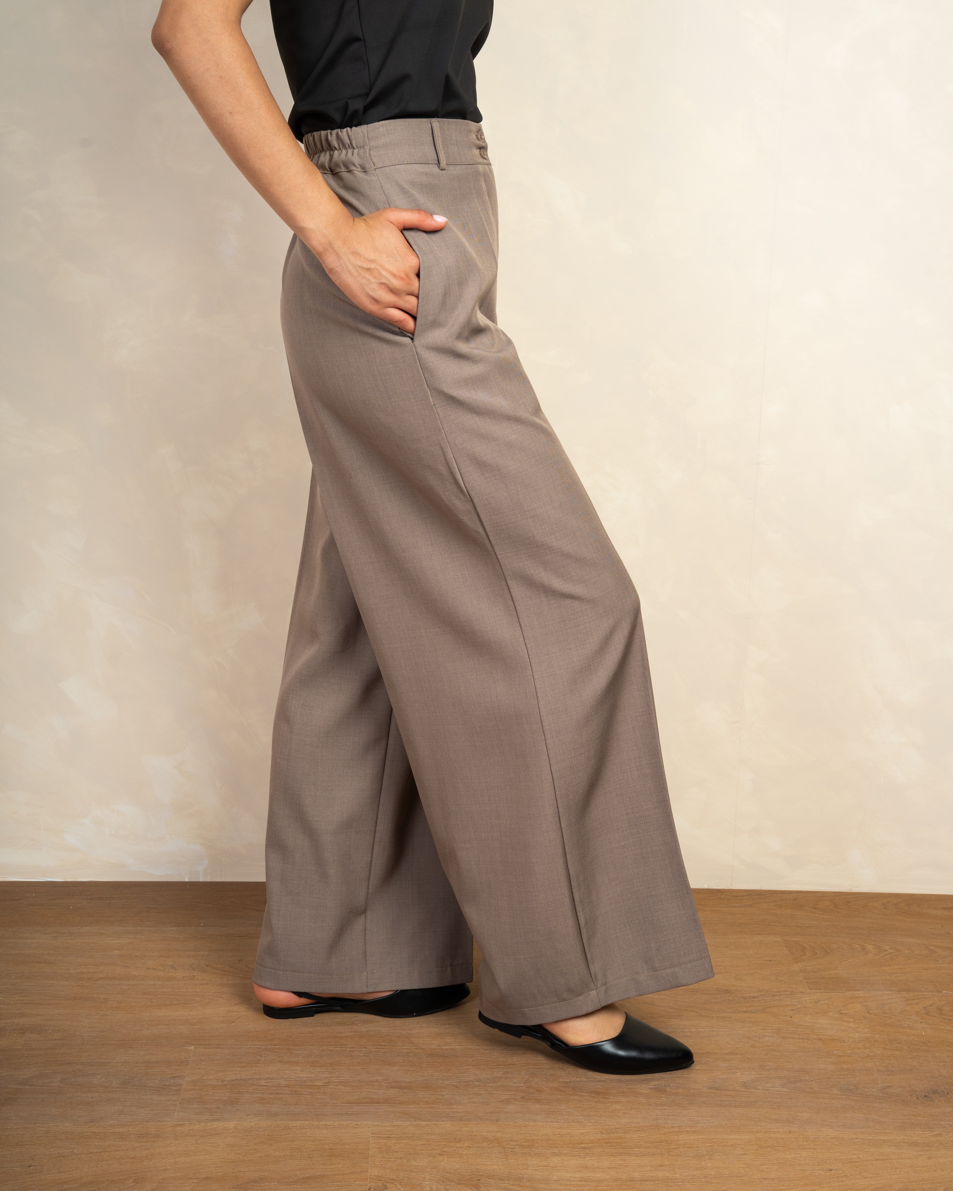 Classic Trouser With Double Waist Buttons