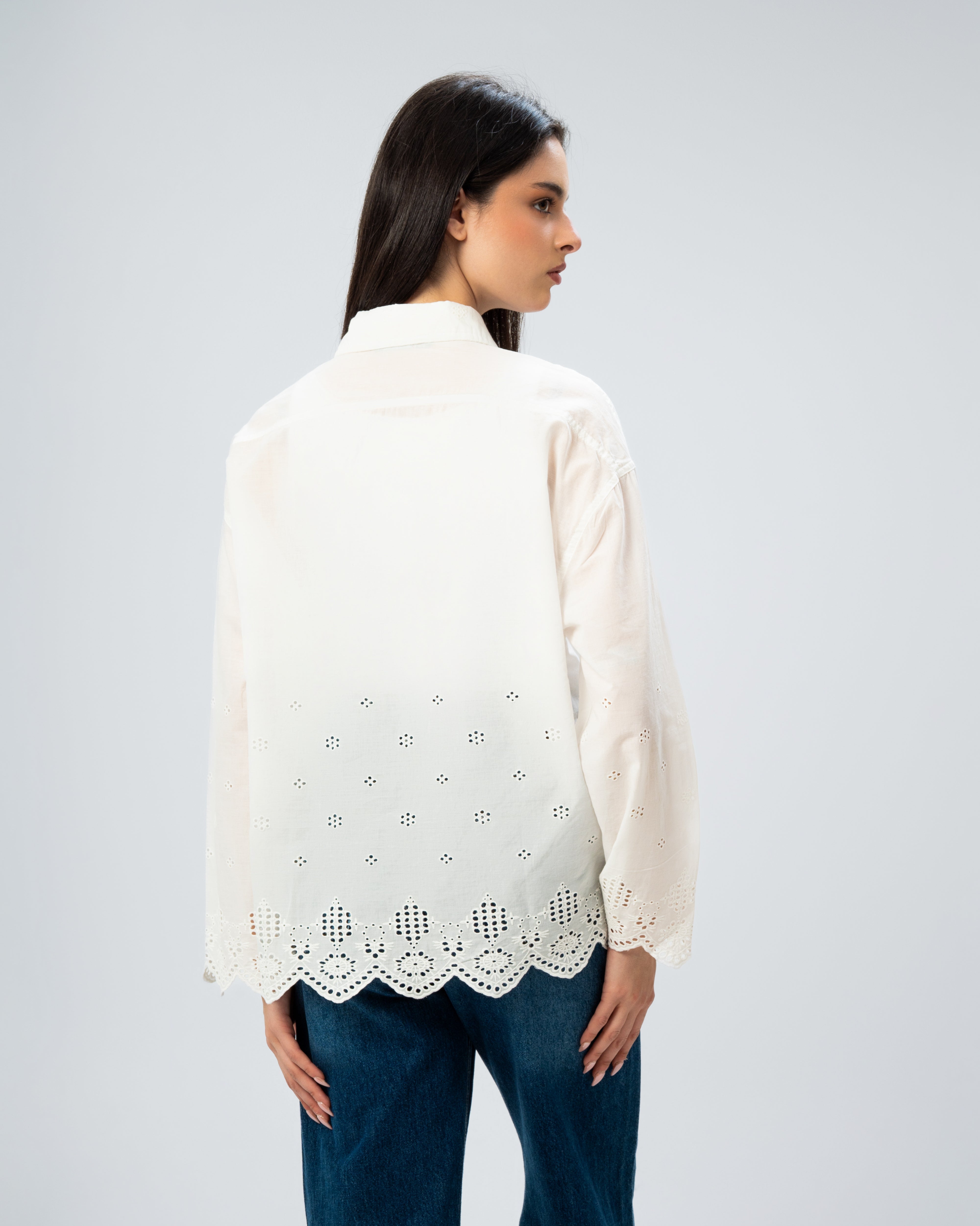 Embroidered chemise