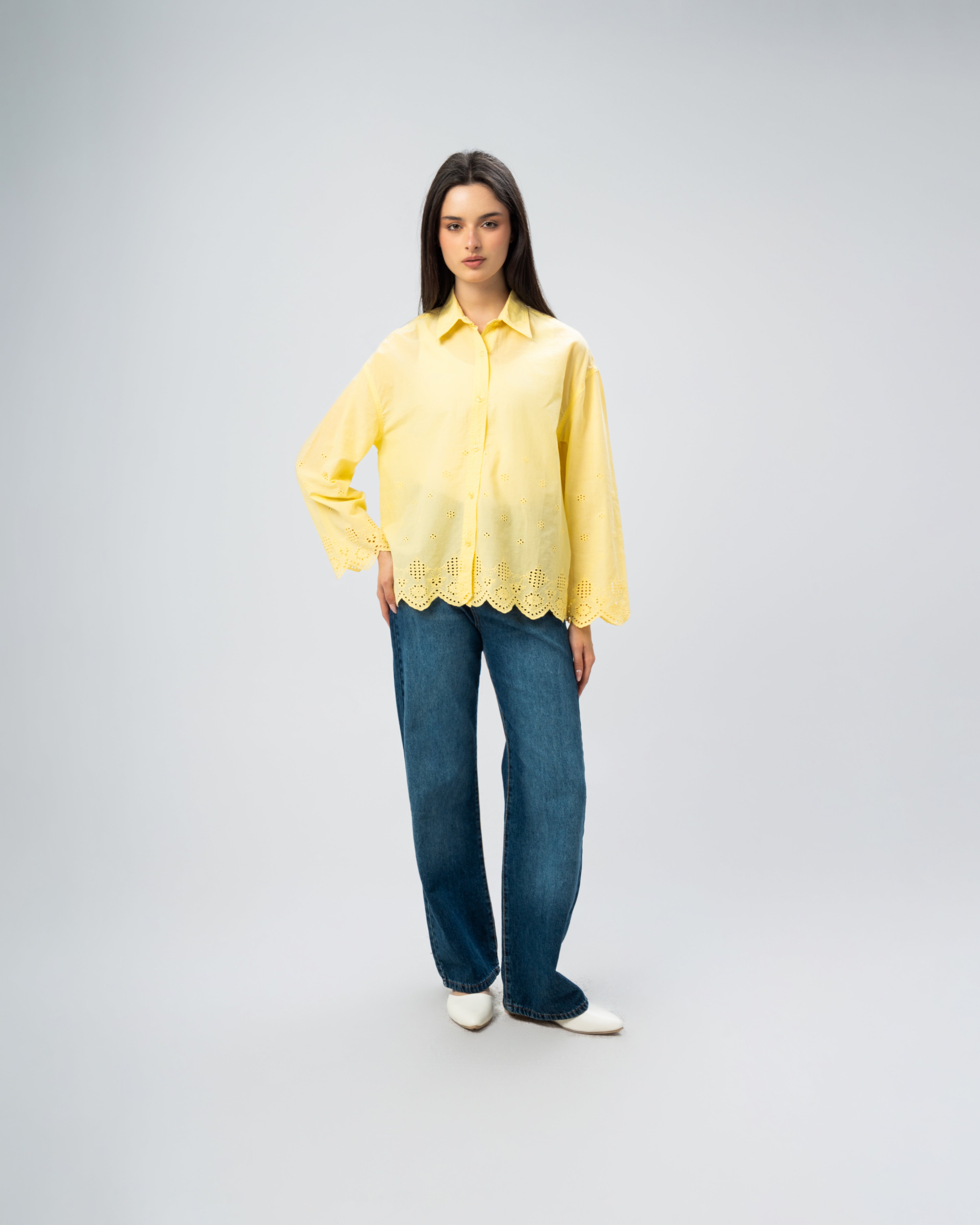 Embroidered chemise
