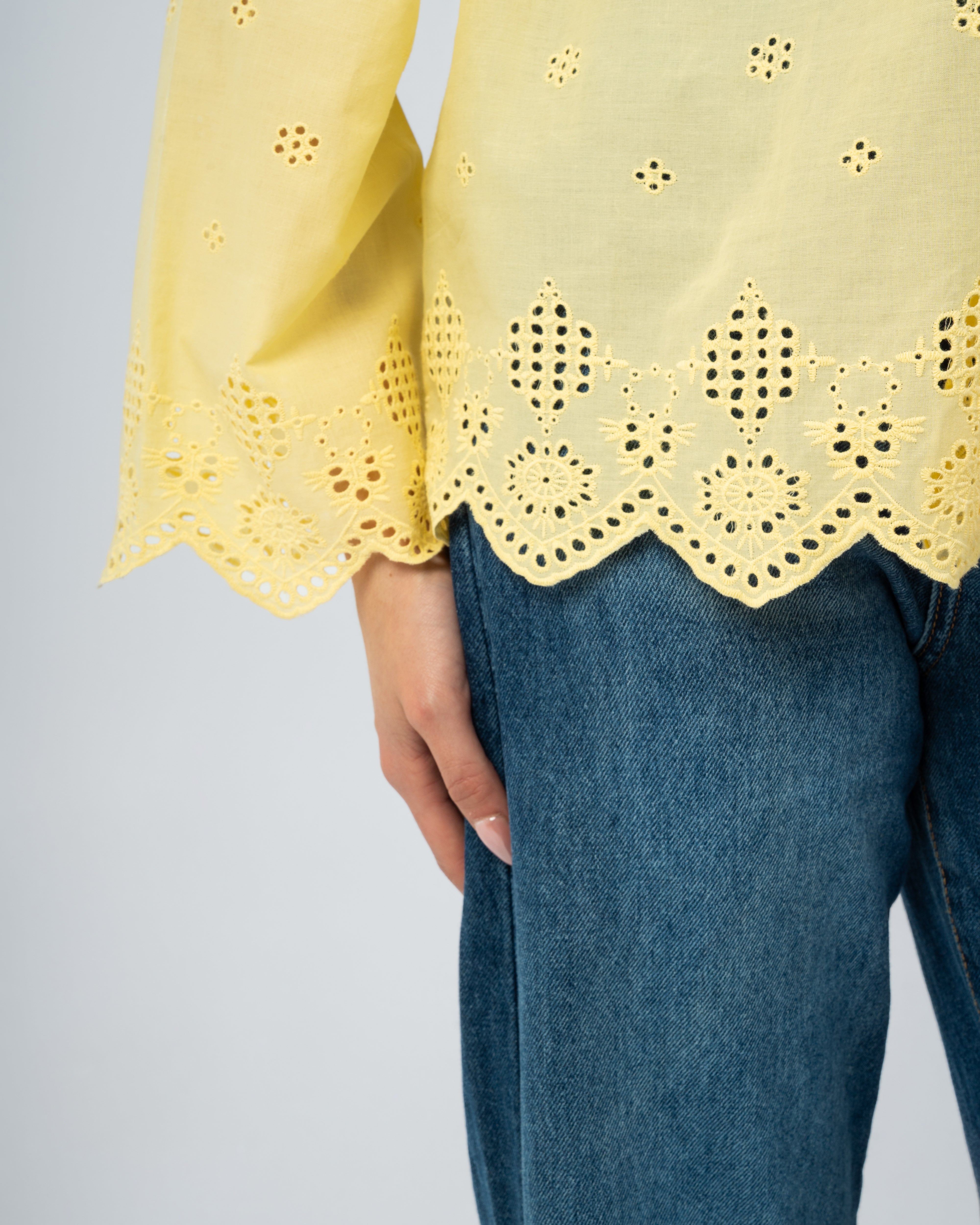 Embroidered chemise