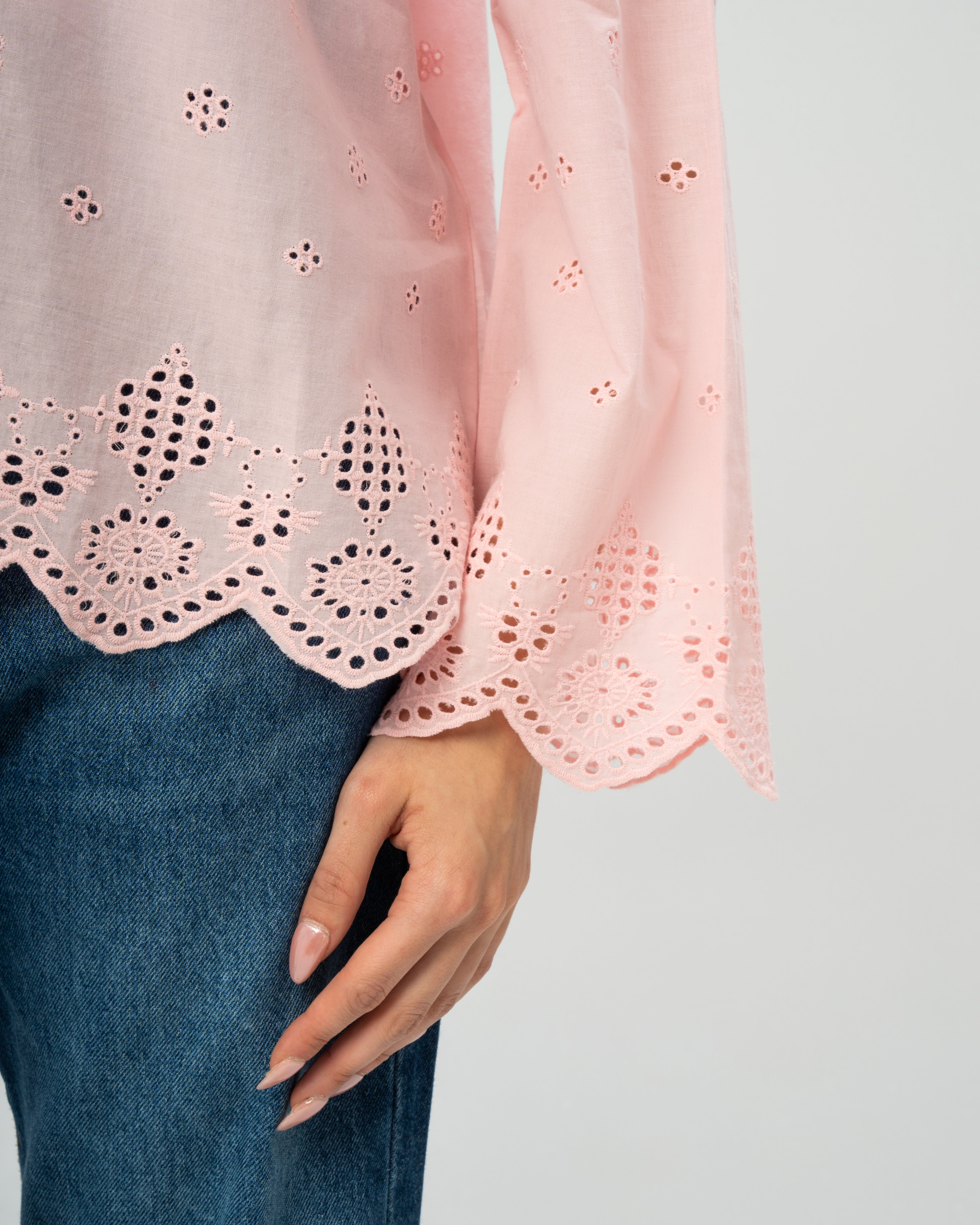 Embroidered chemise