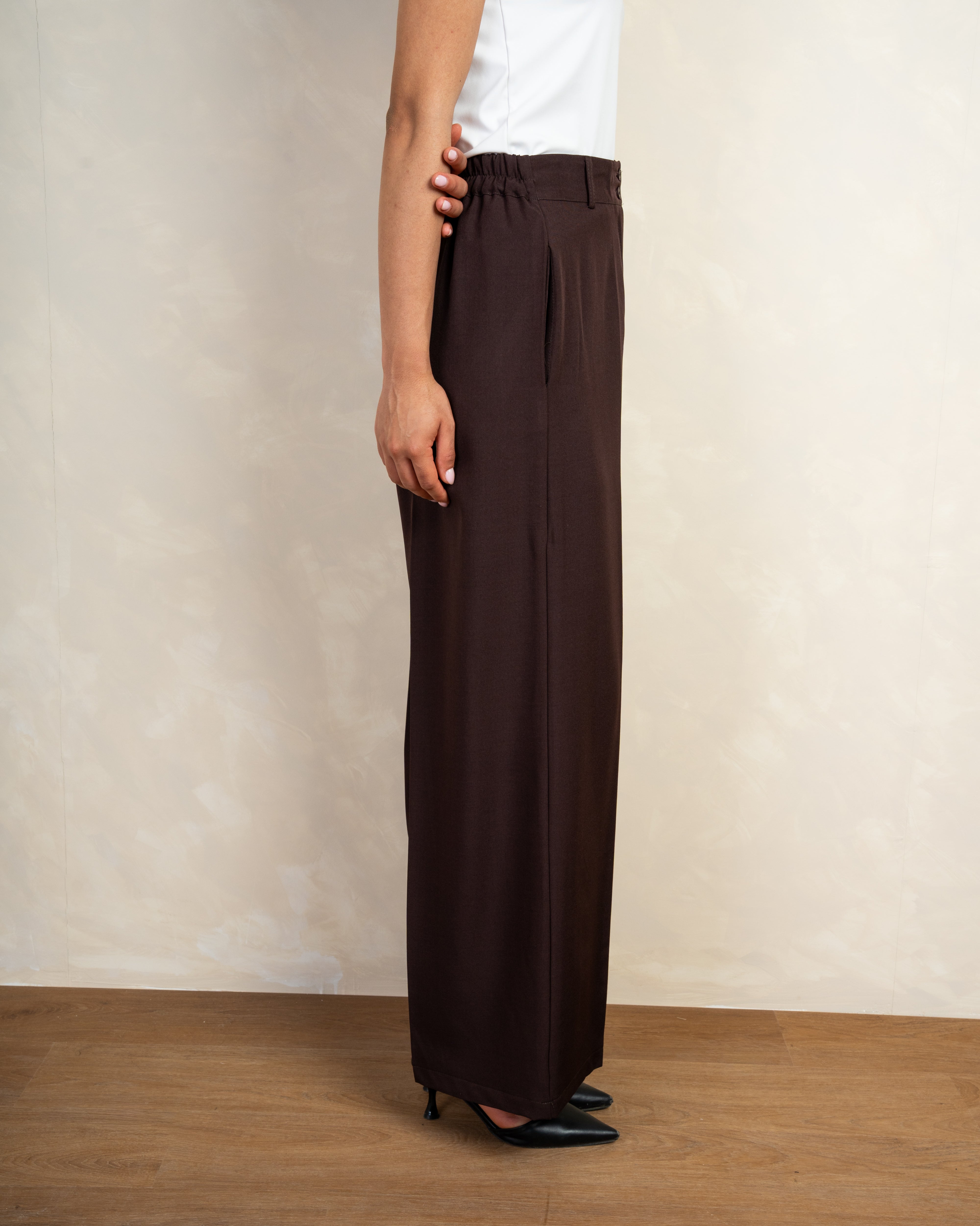 Classic Trouser With Double Waist Buttons