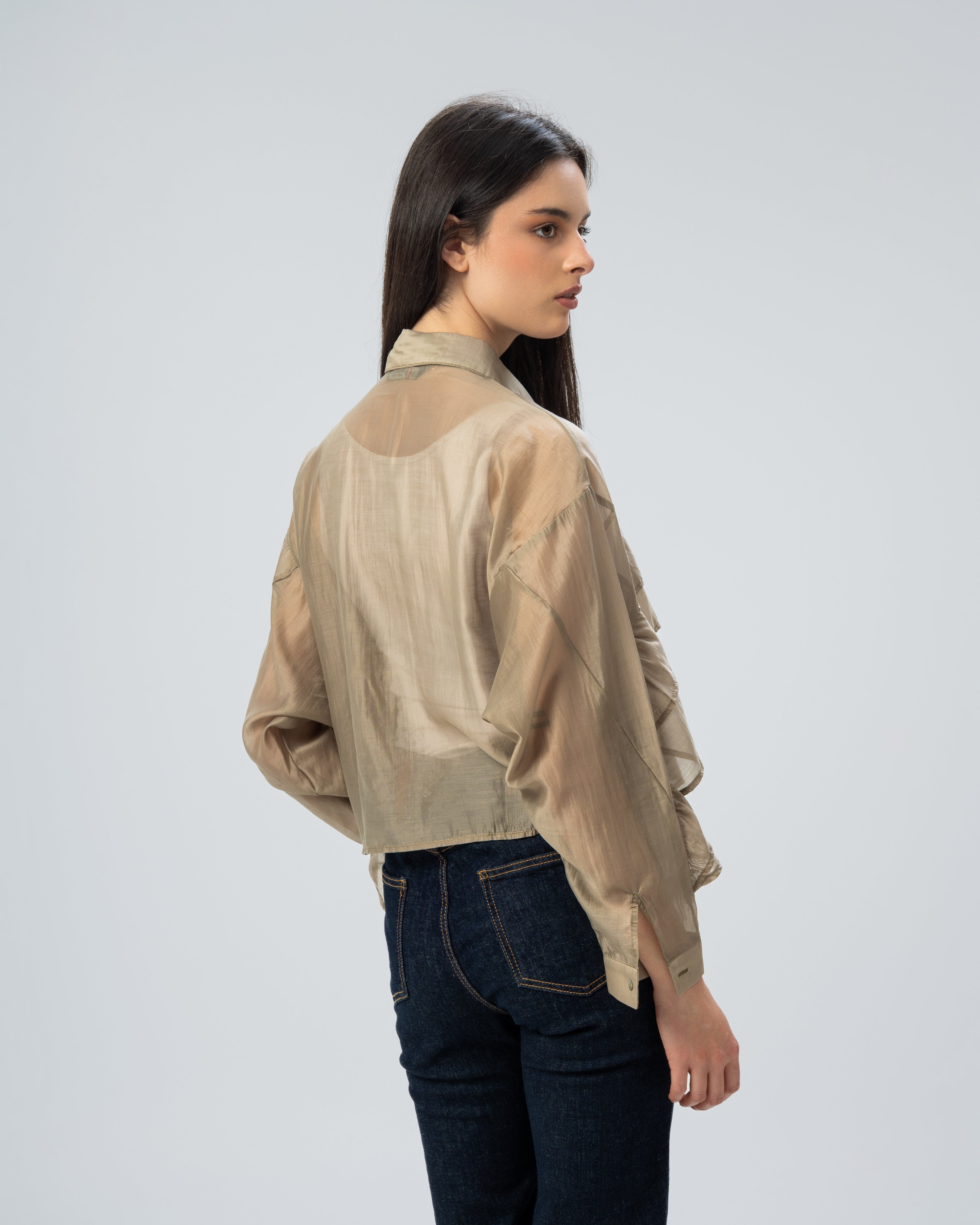 Multi-Tier Ruffle Blouse