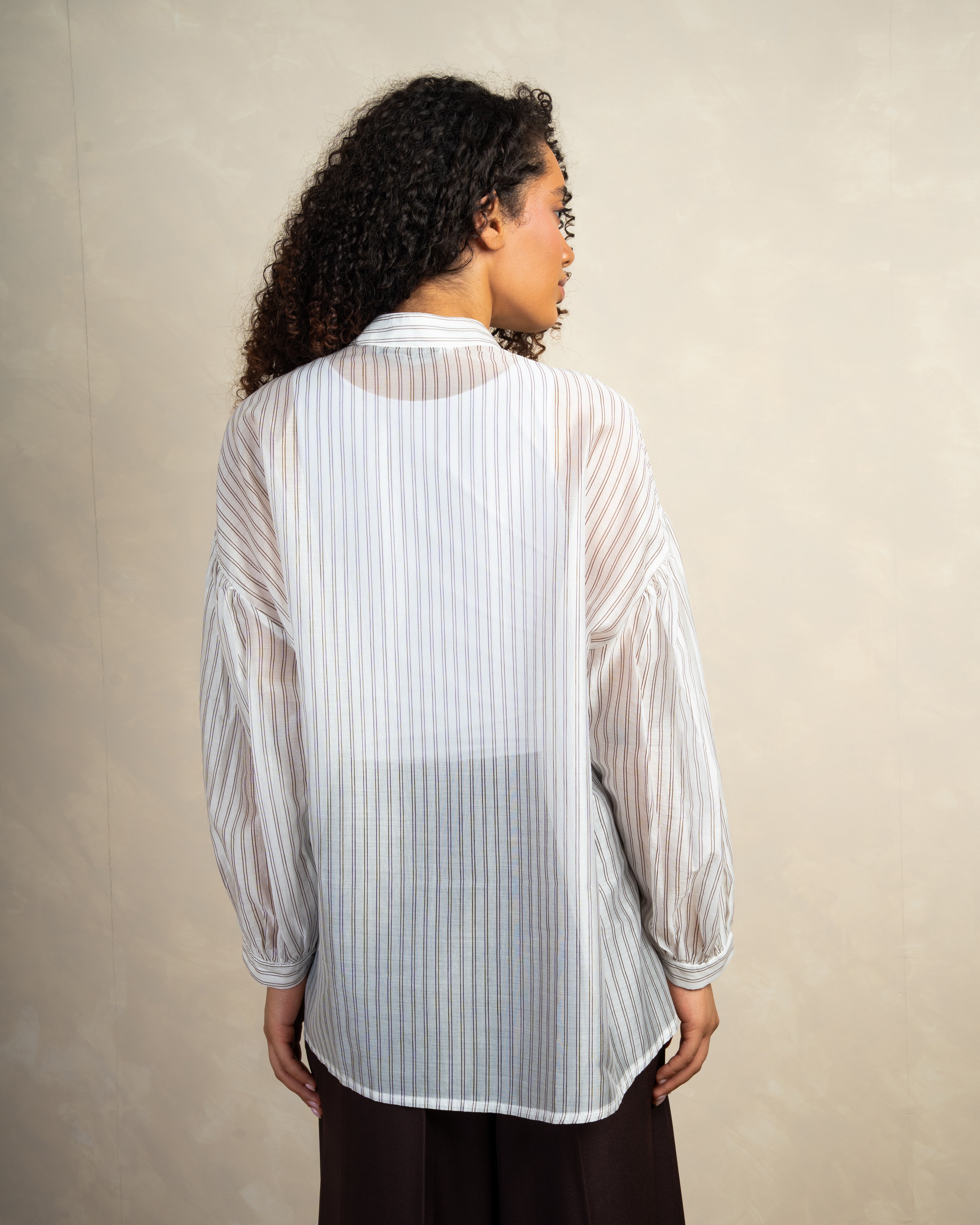 Long Striped Shirt In Different Colors