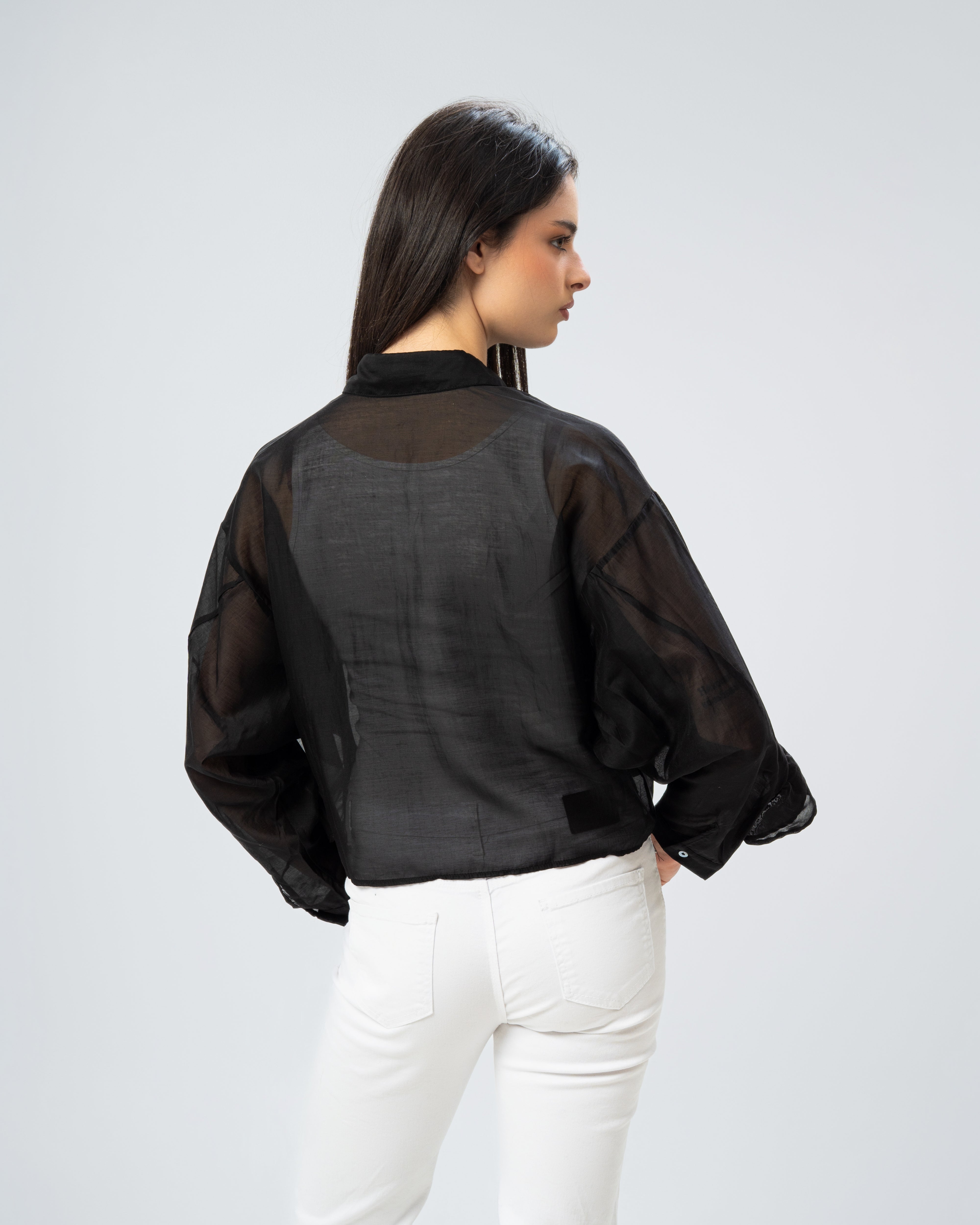 Multi-Tier Ruffle Blouse